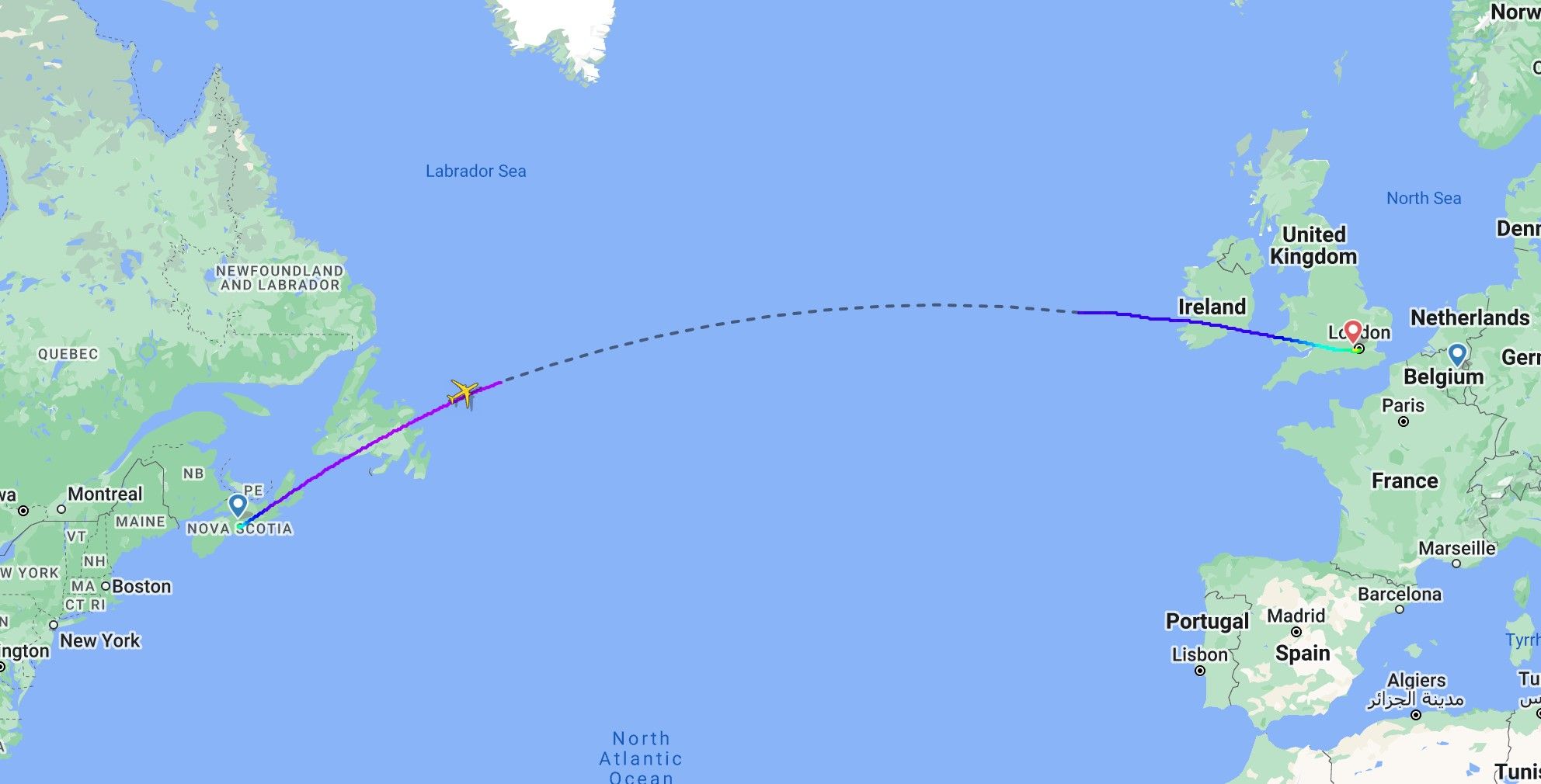 Belgium-Bound Air Canada Boeing 767 Diverts To London Heathrow Amid ...