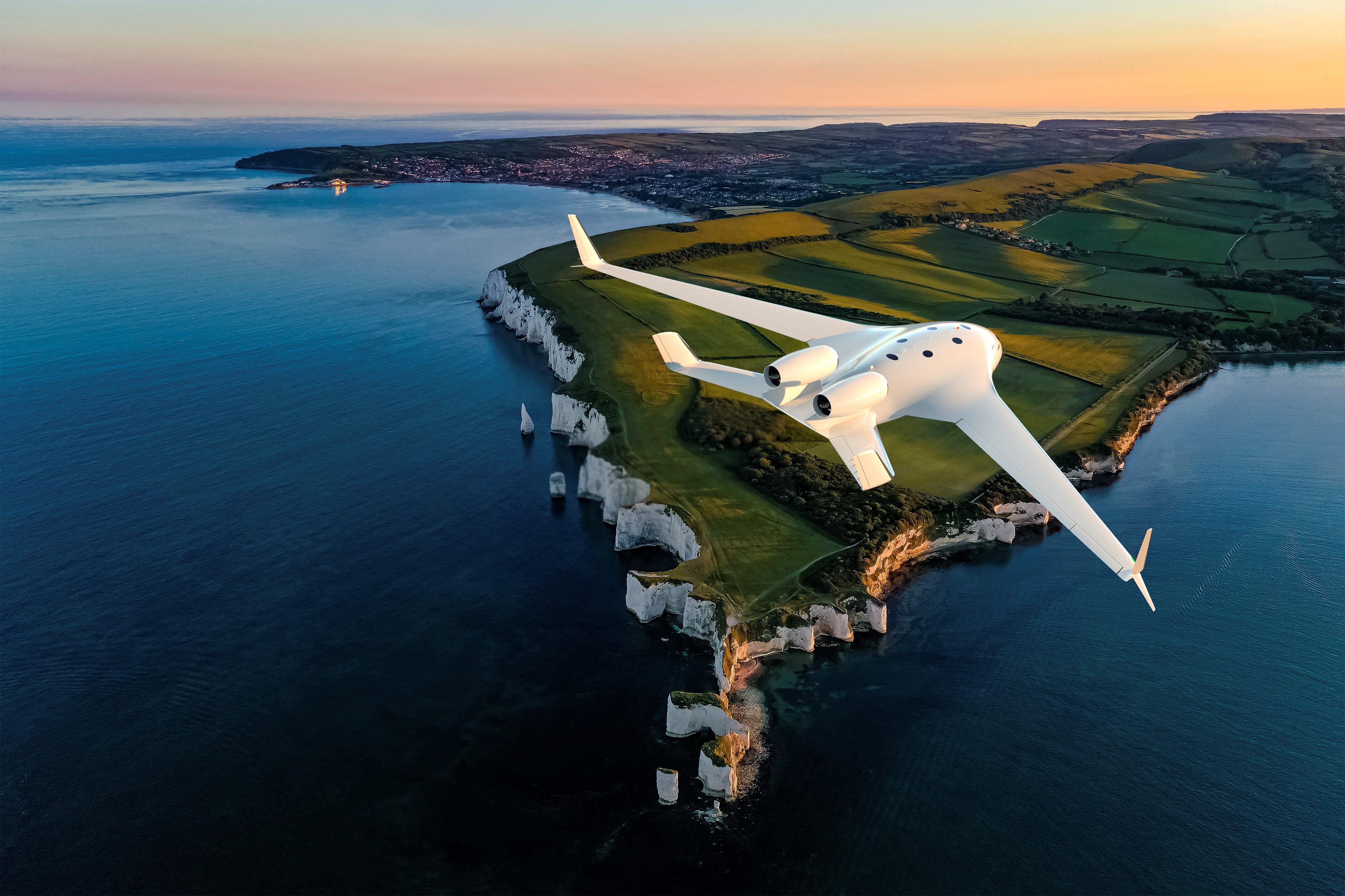 Bombardier EcoJet Blending Wing