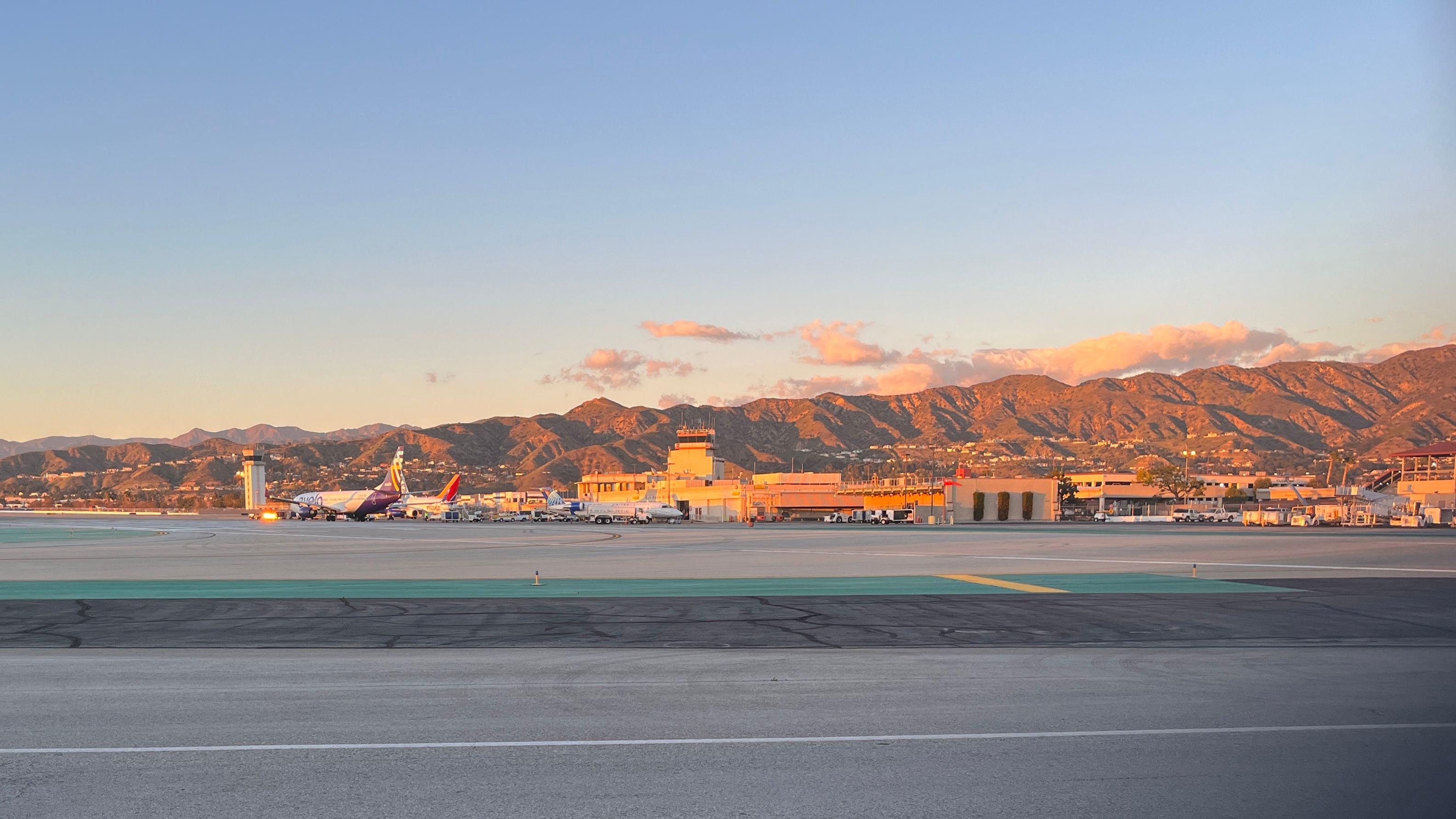 Burbank airport in February 2022.