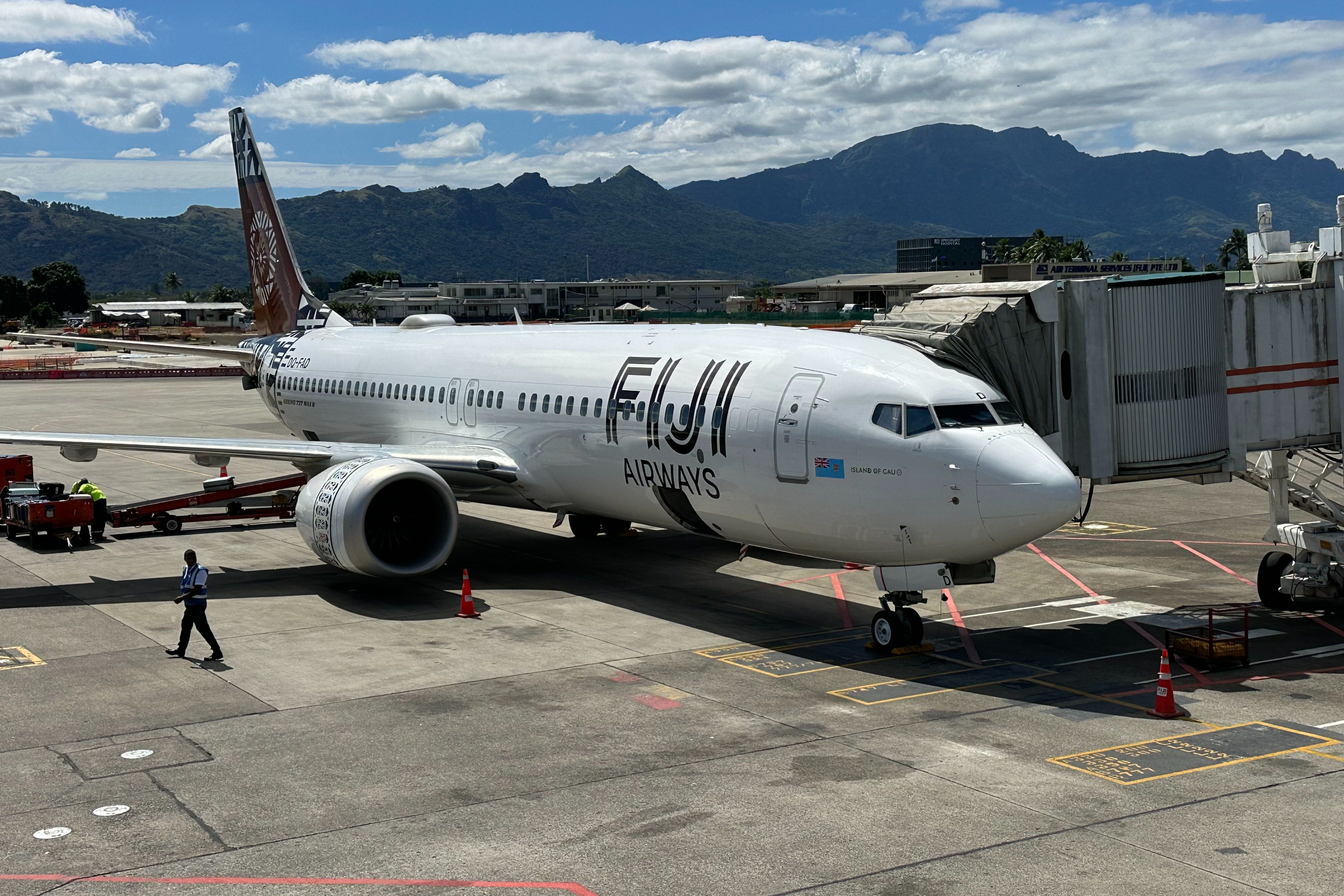 Fiji Airways Boeing 737-8 MAX Nadi Airport