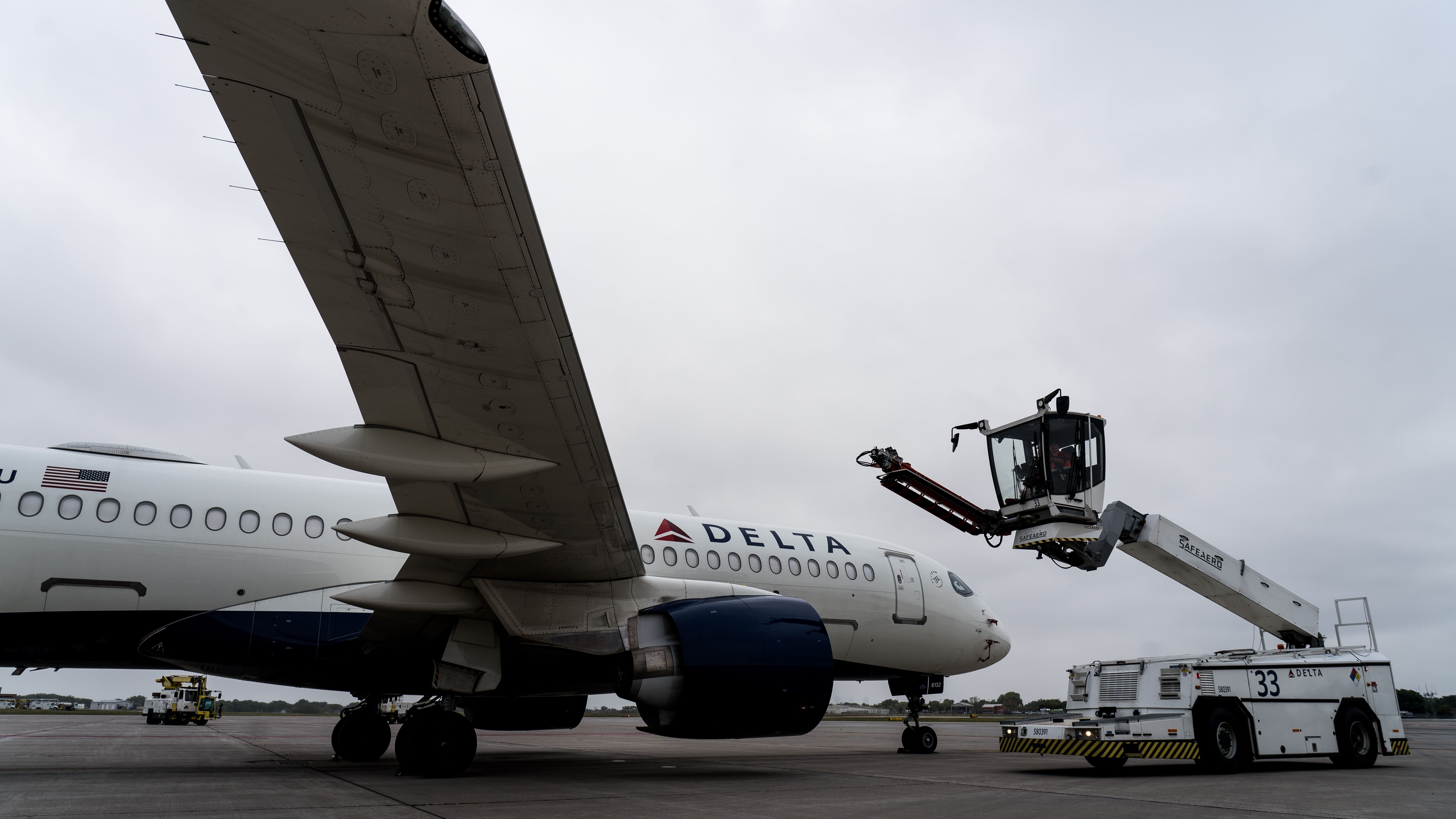 Una mirada al interior de la capacitación sobre deshielo de Delta Air Lines