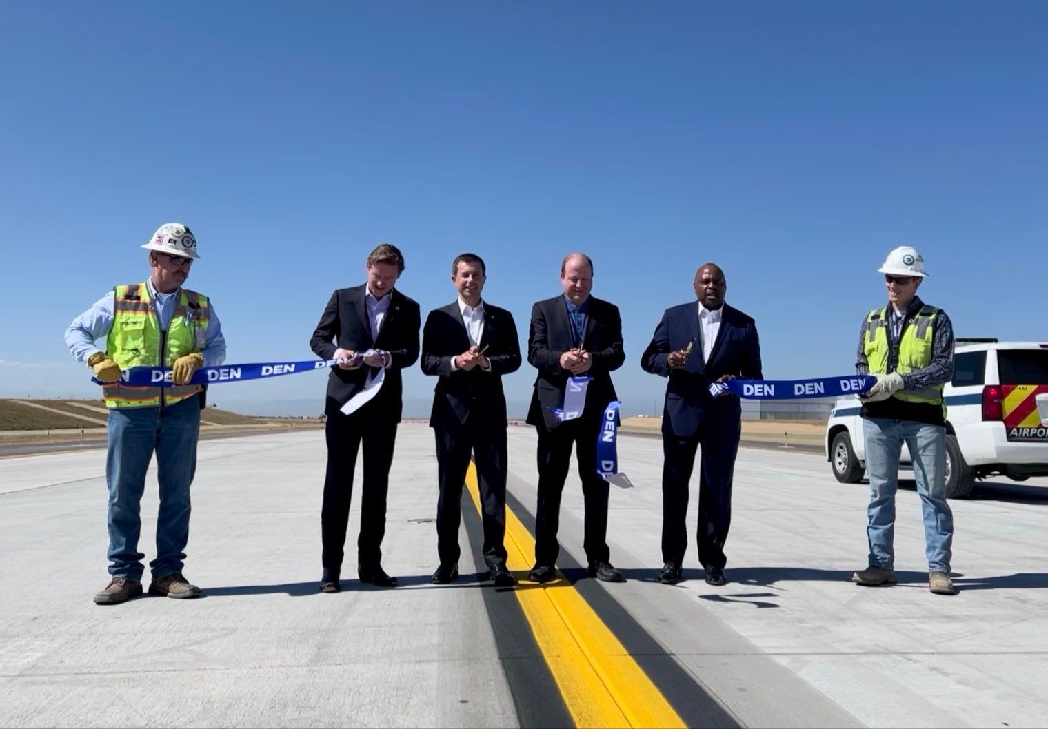 denver taxiway ribbon cutting