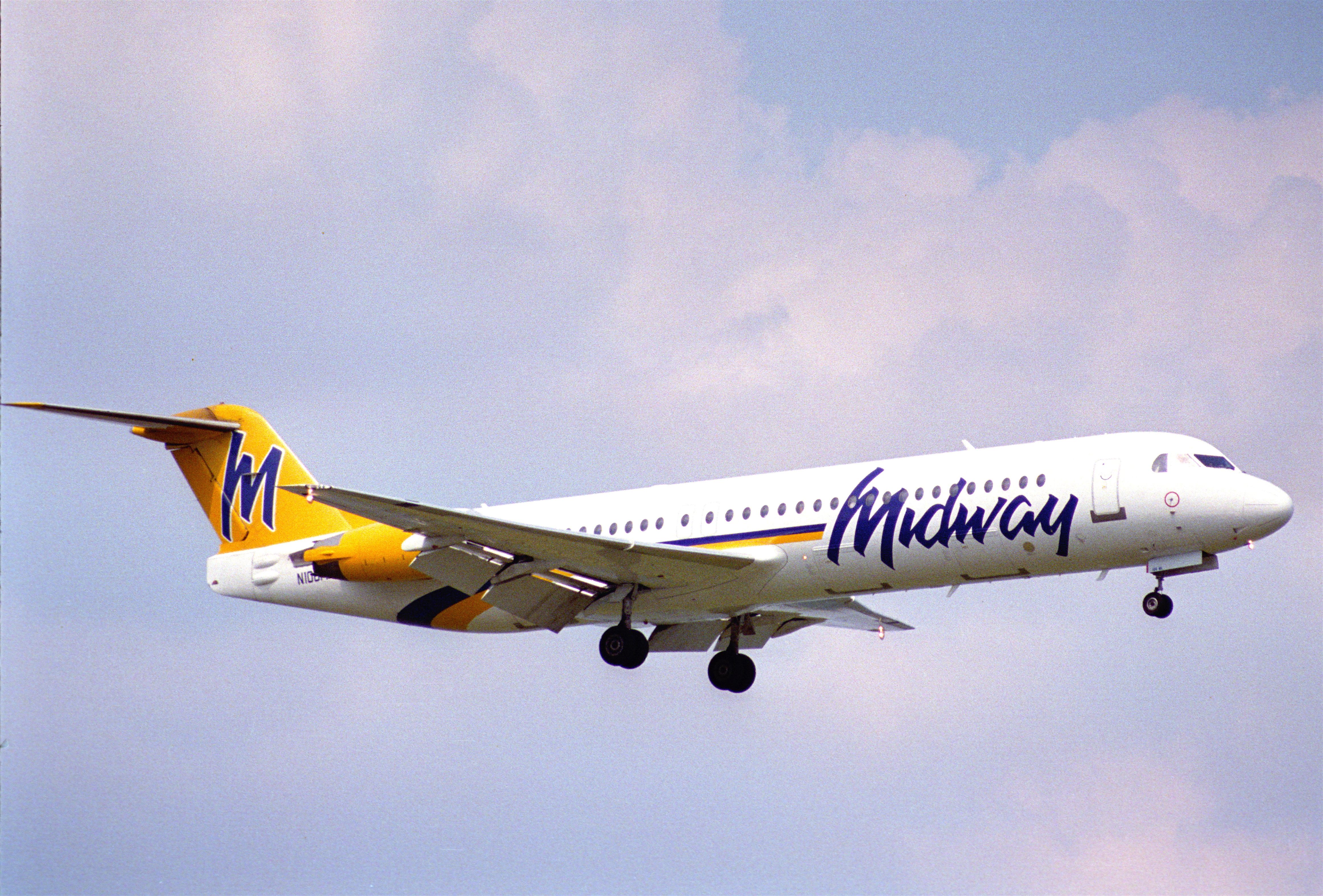 Midway Airlines aircraft