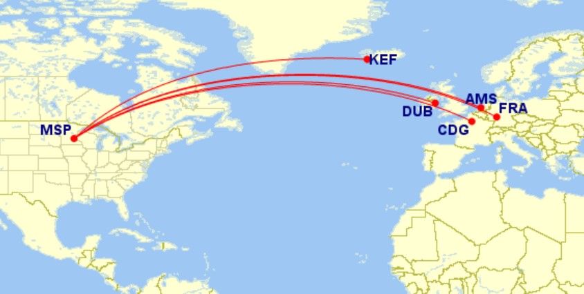 Lufthansa Will Launch Minneapolis' 1st New Transatlantic Service Since 