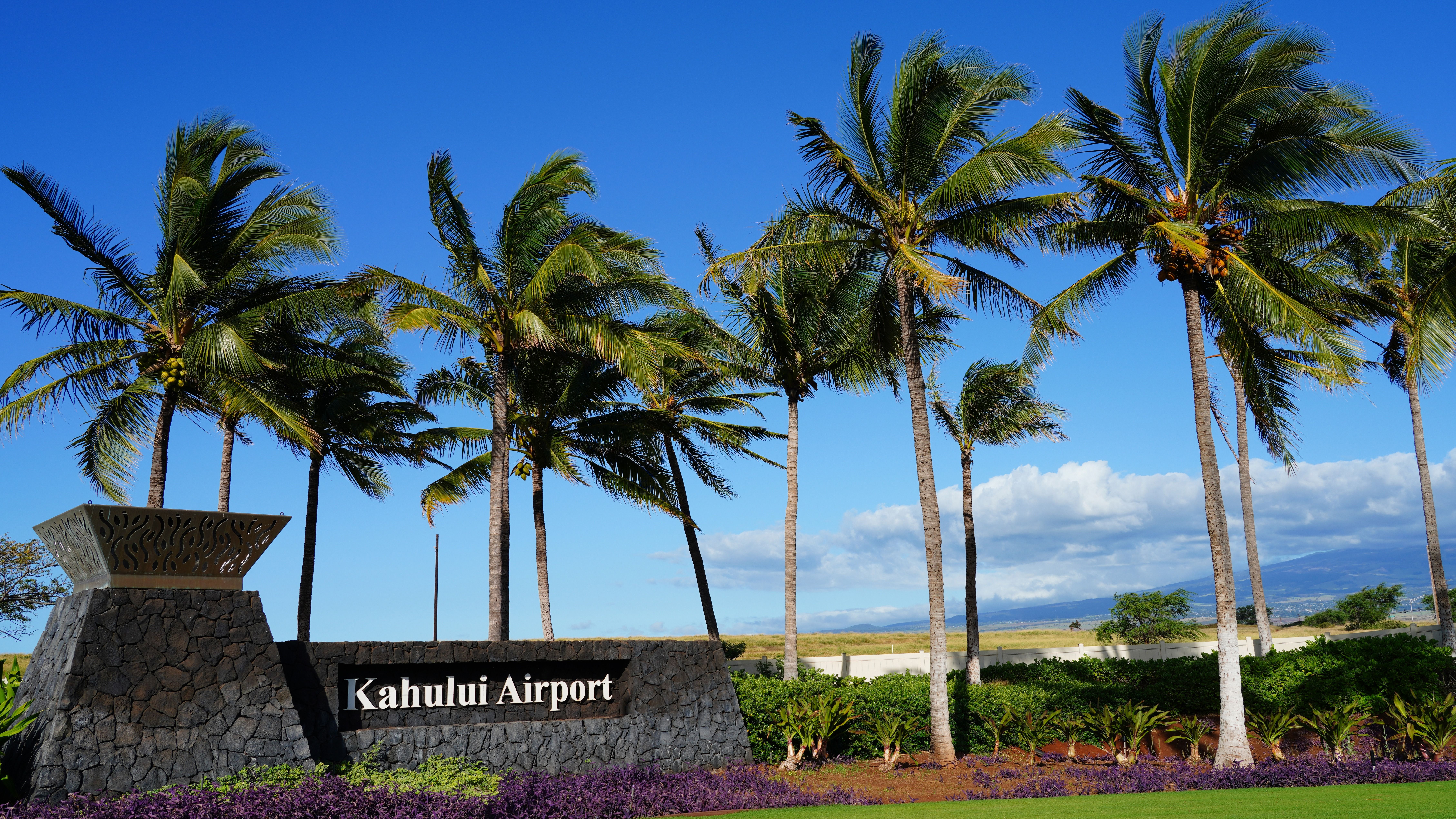 Kahului Airport in Maui