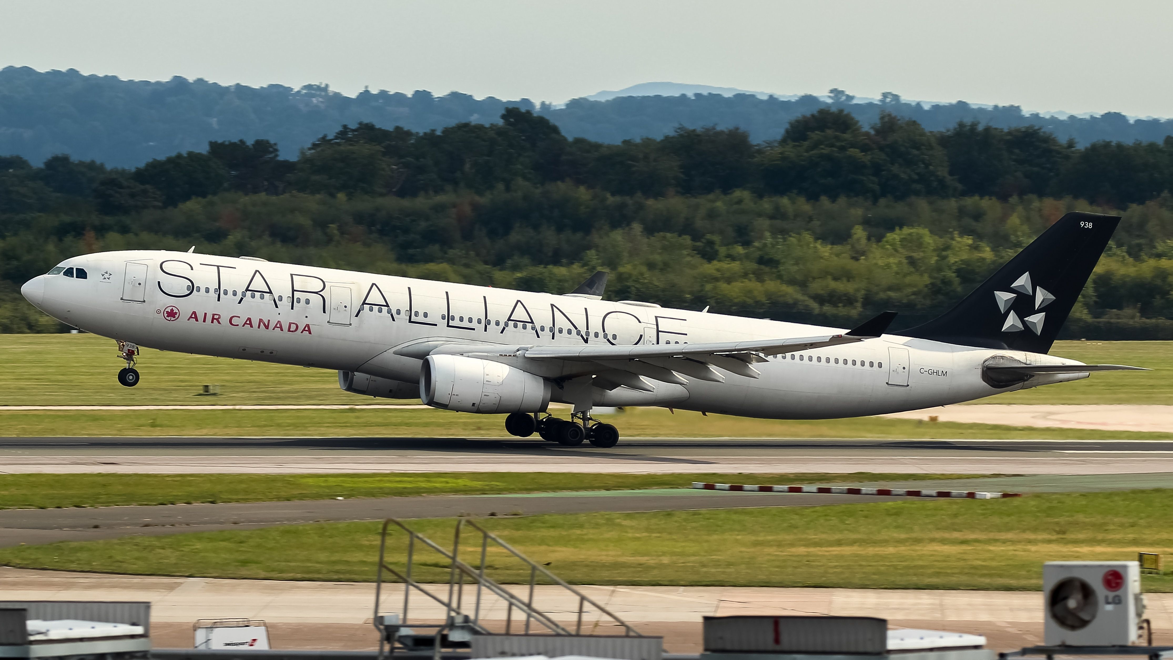 Air Canada Airbus A330 in Star Alliance livery