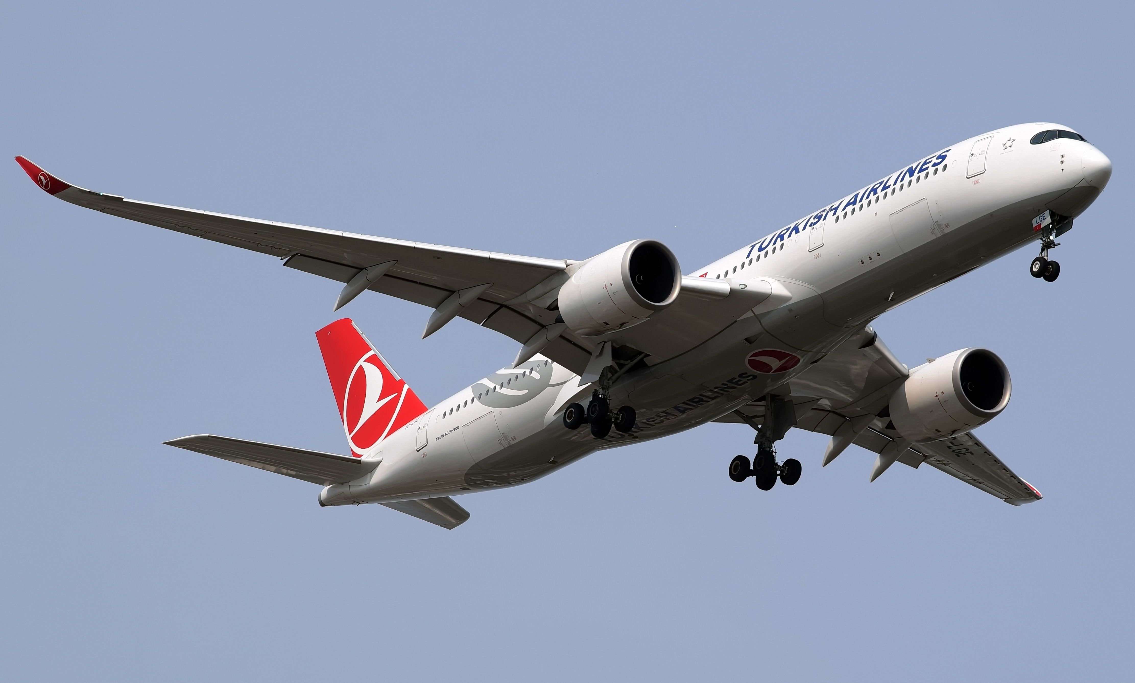 Turkish Airlines Airbus A350 Jet