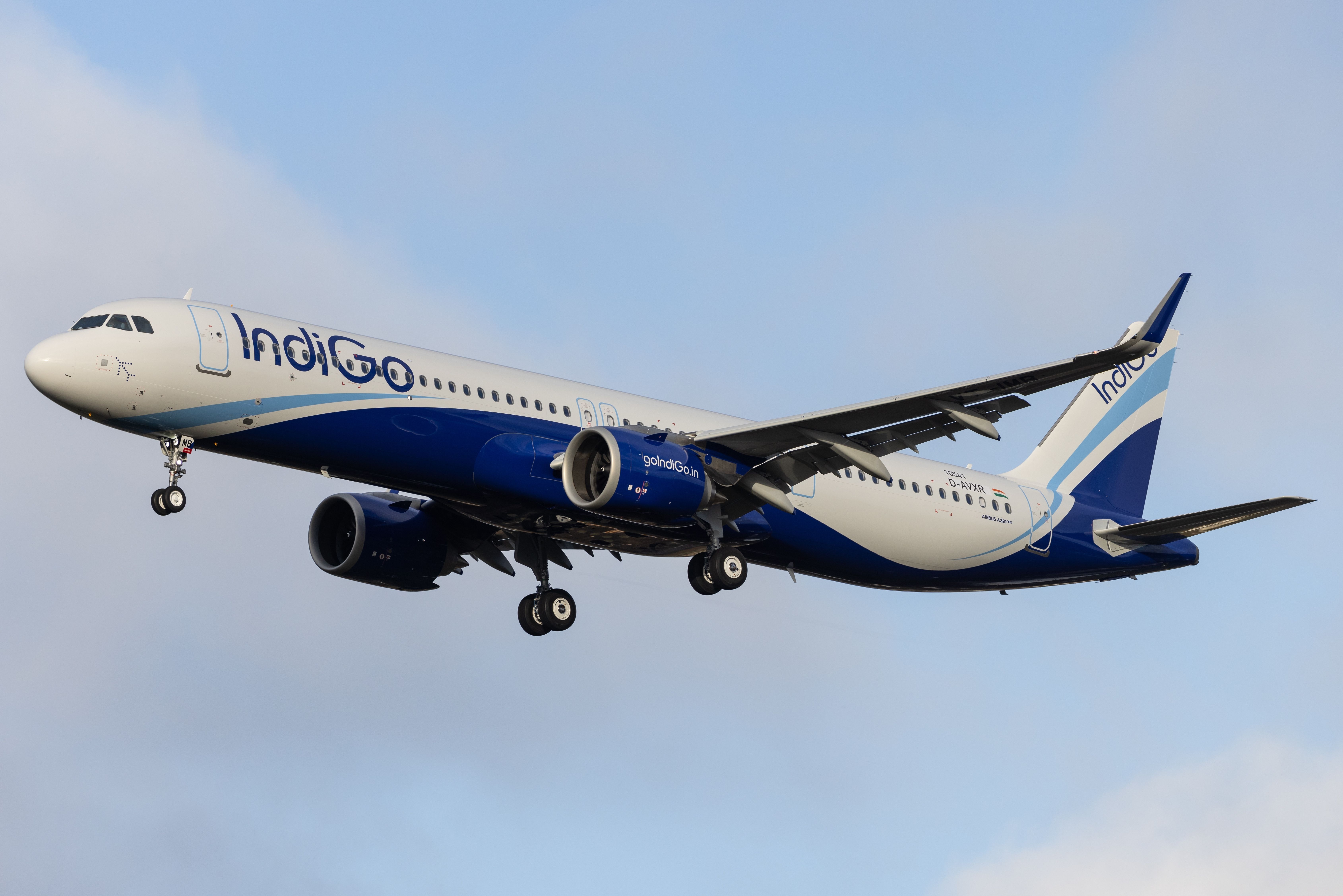 IndiGo Airbus A321neo aircraft