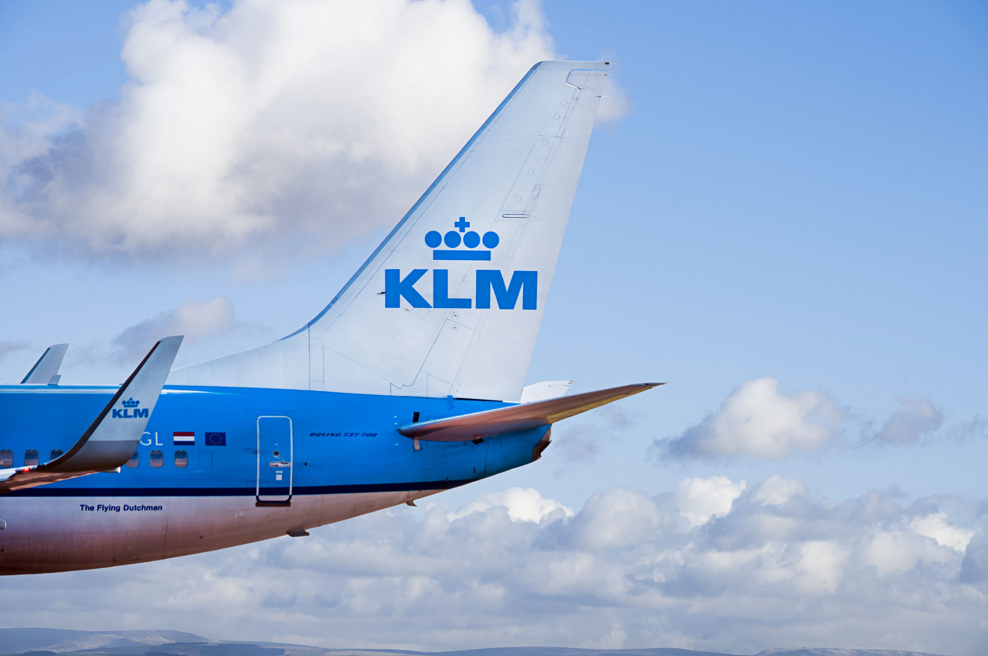 KLM Royal Dutch Airlines Boeing 737.
