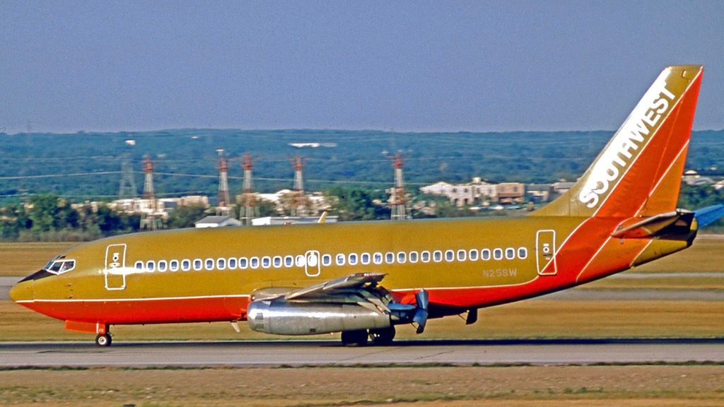 Southwest Boeing 737 !975