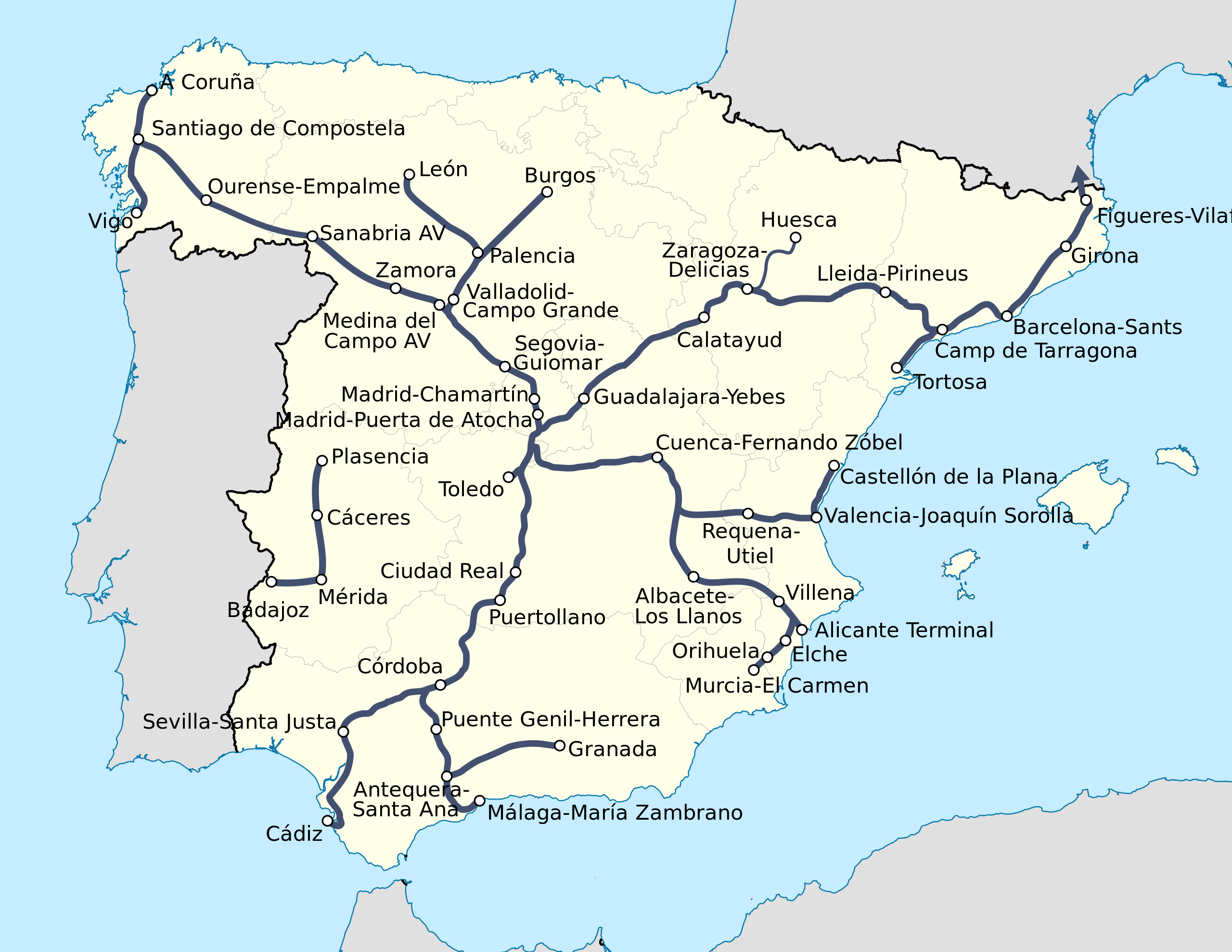 How Might Spain's High-speed Rail Network Impact The Country's Domestic 