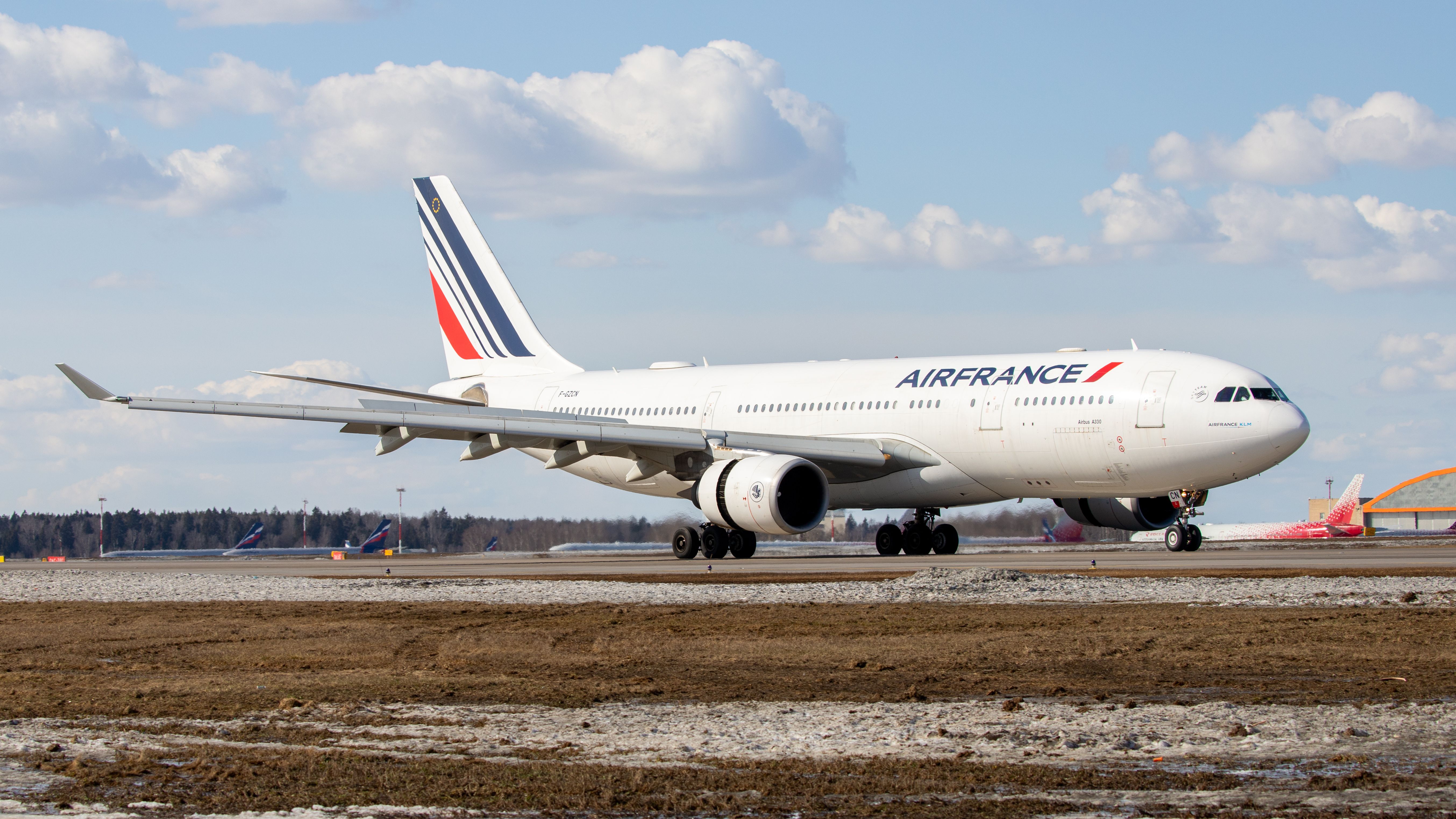 Air France a330-200 on the ground