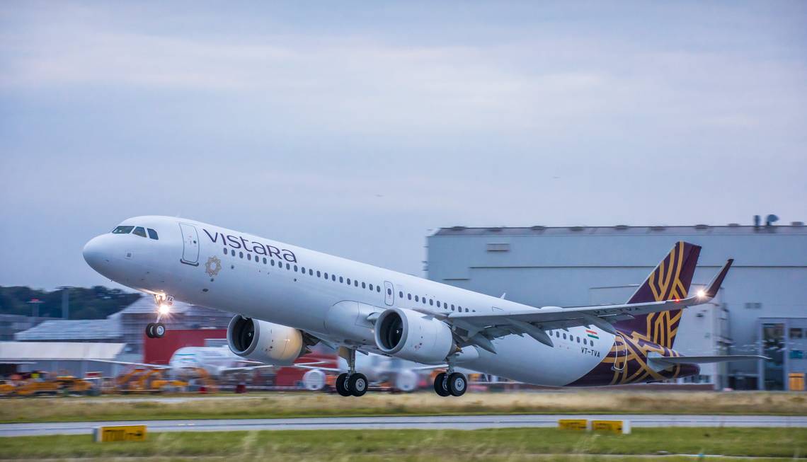 Exciting News for Aviation Enthusiasts: Vistara Launches Delhi-Hong Kong Route with Modern Airbus A321neo Aircraft