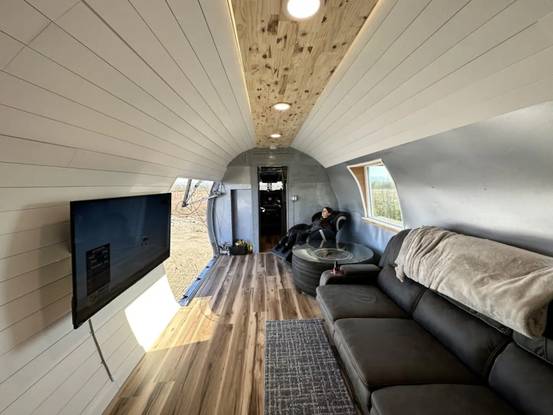 a couch in a room