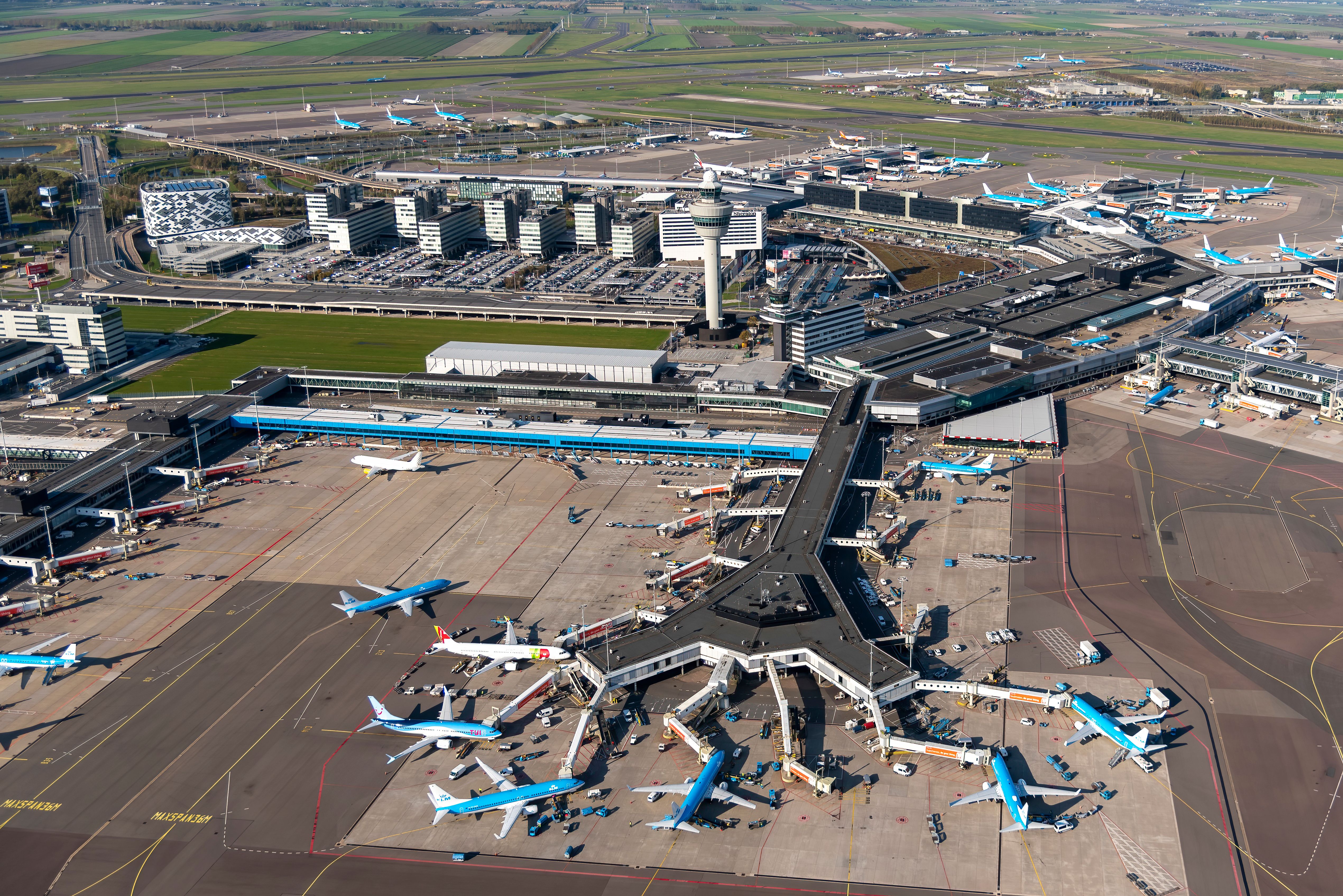 Schiphol Airport airside