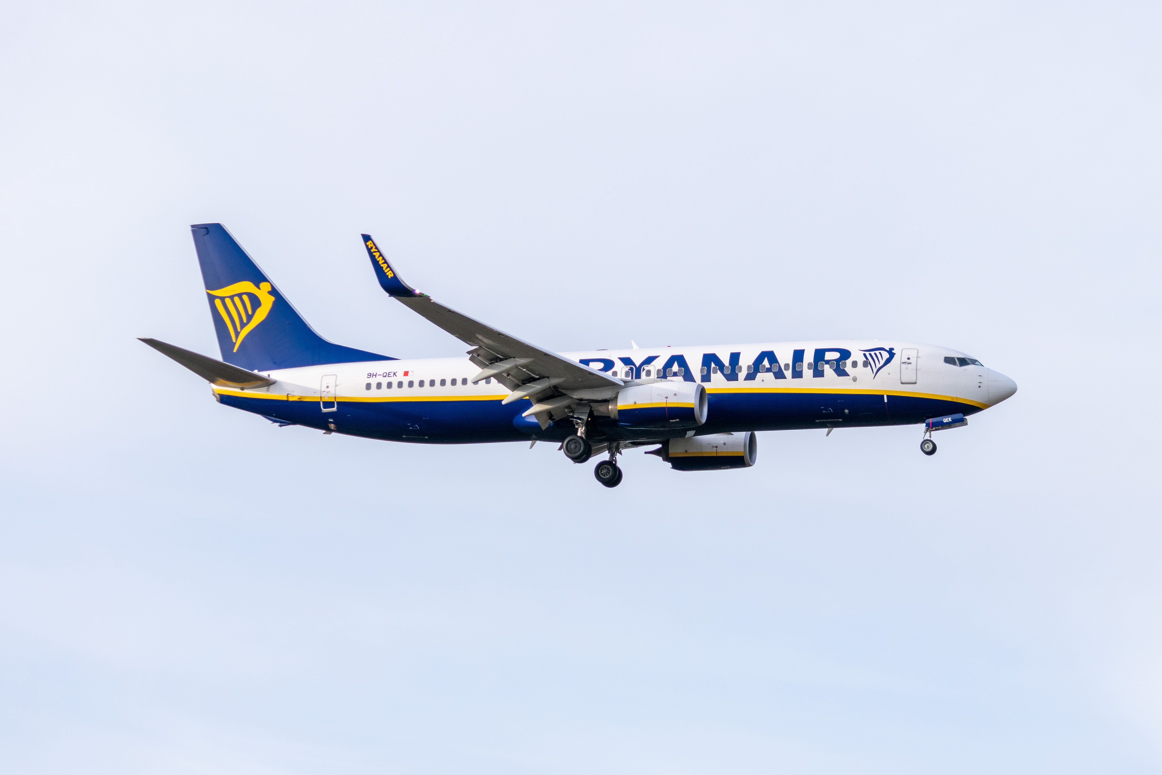 Ryanair 737 MAX 9H-QEK