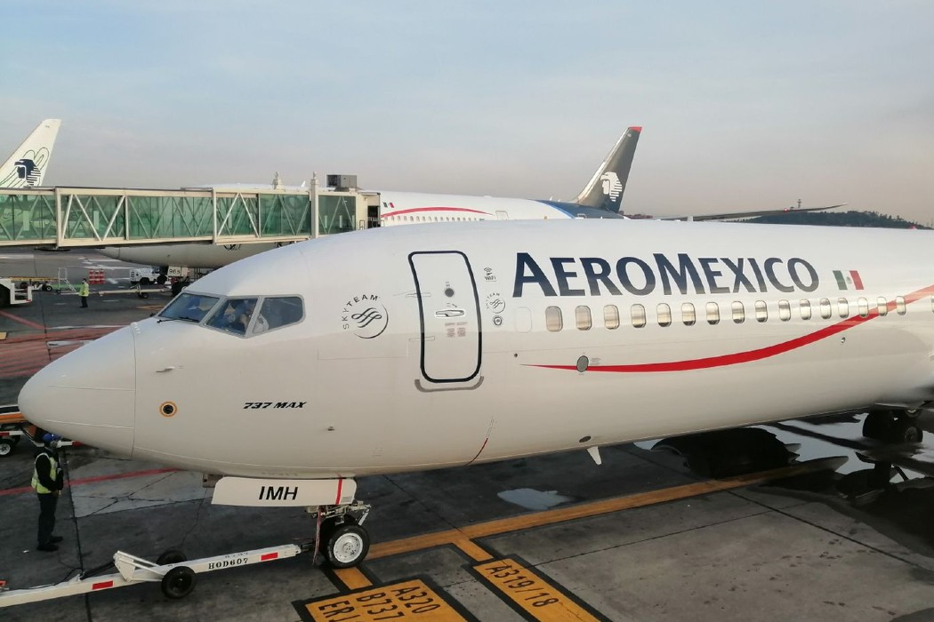 Aeromexico 737 MAX 9 on stand 3.2
