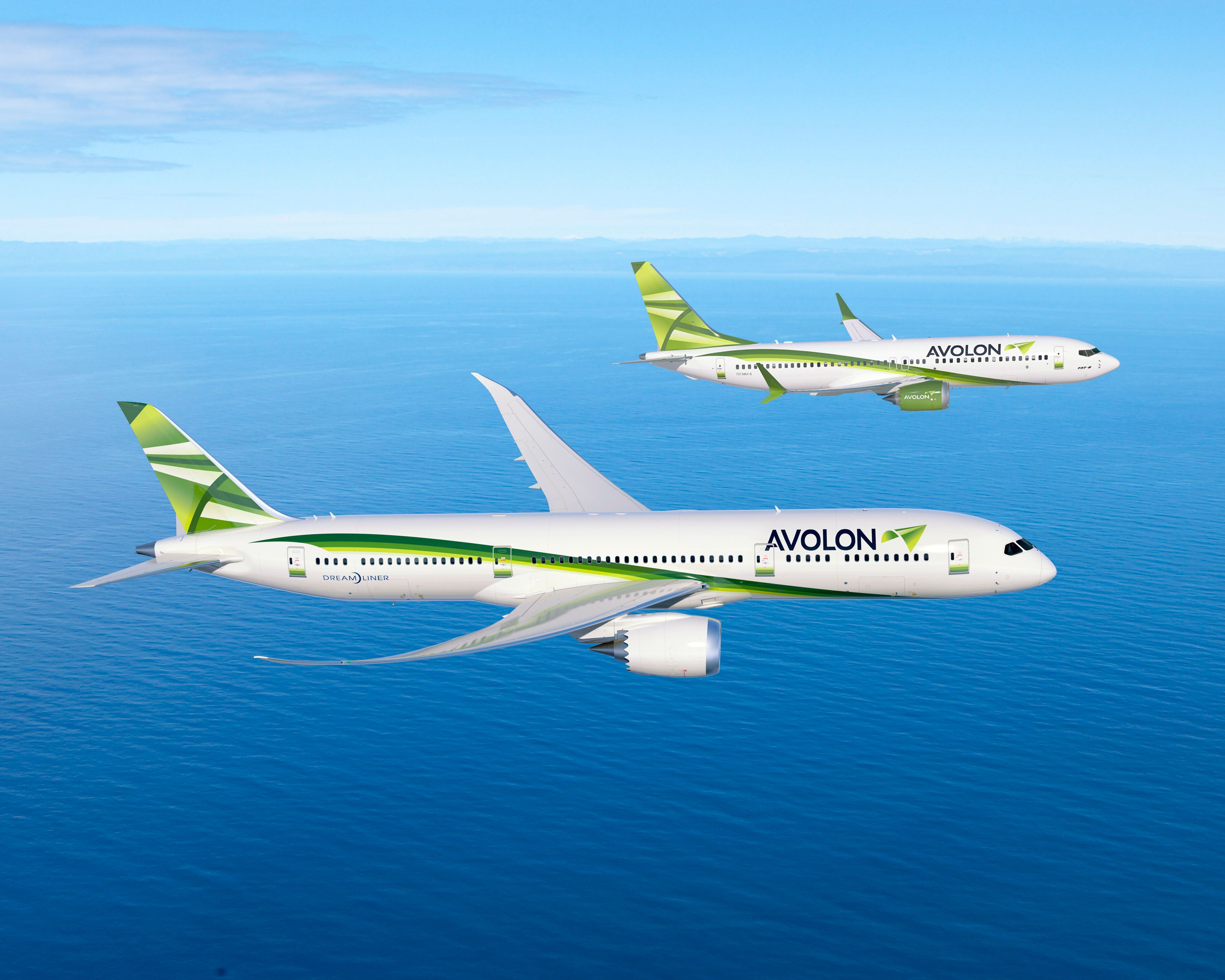 Avolon Boeing 787 & 737 MAX Rendering