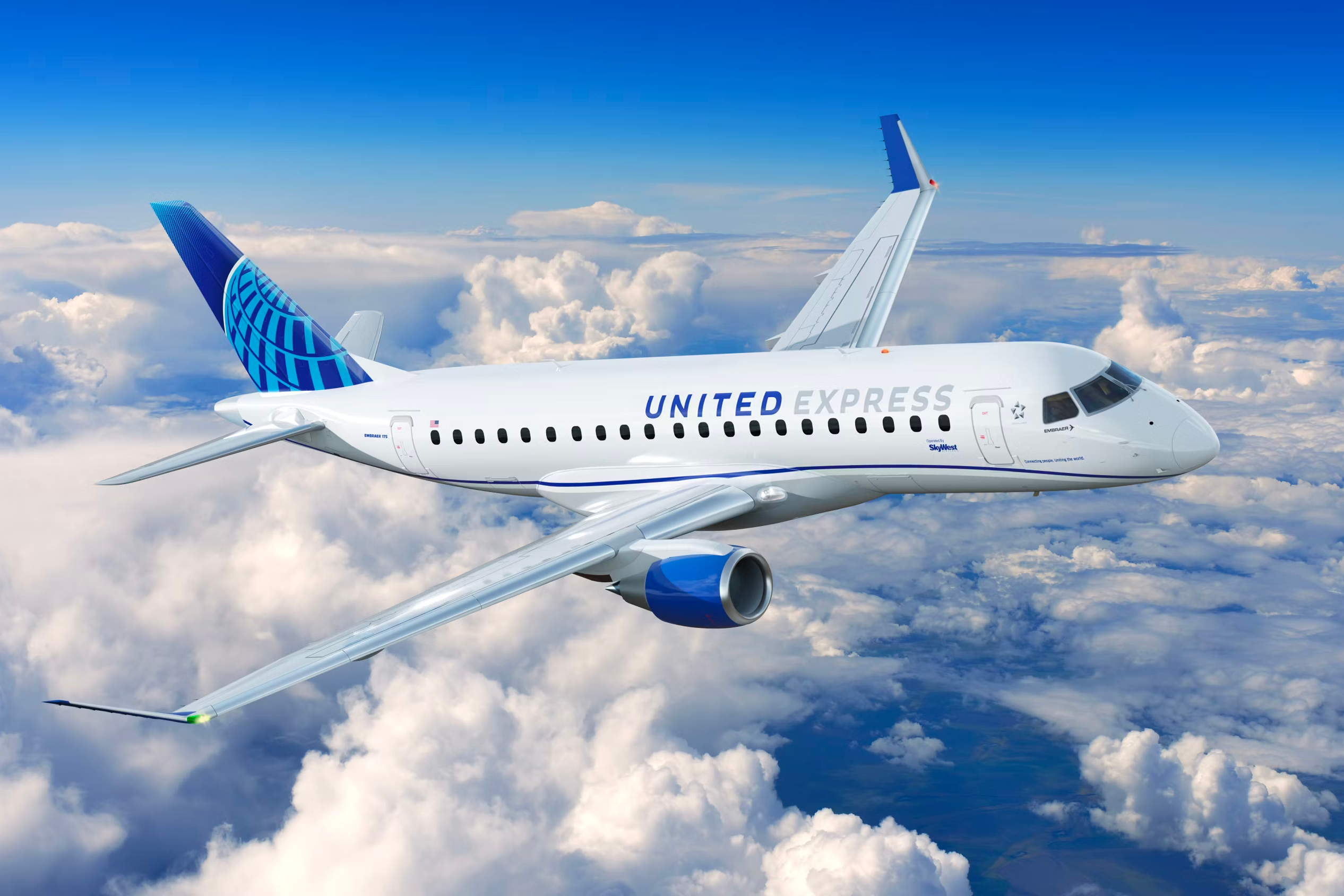 SkyWest Embraer E175 United Express 