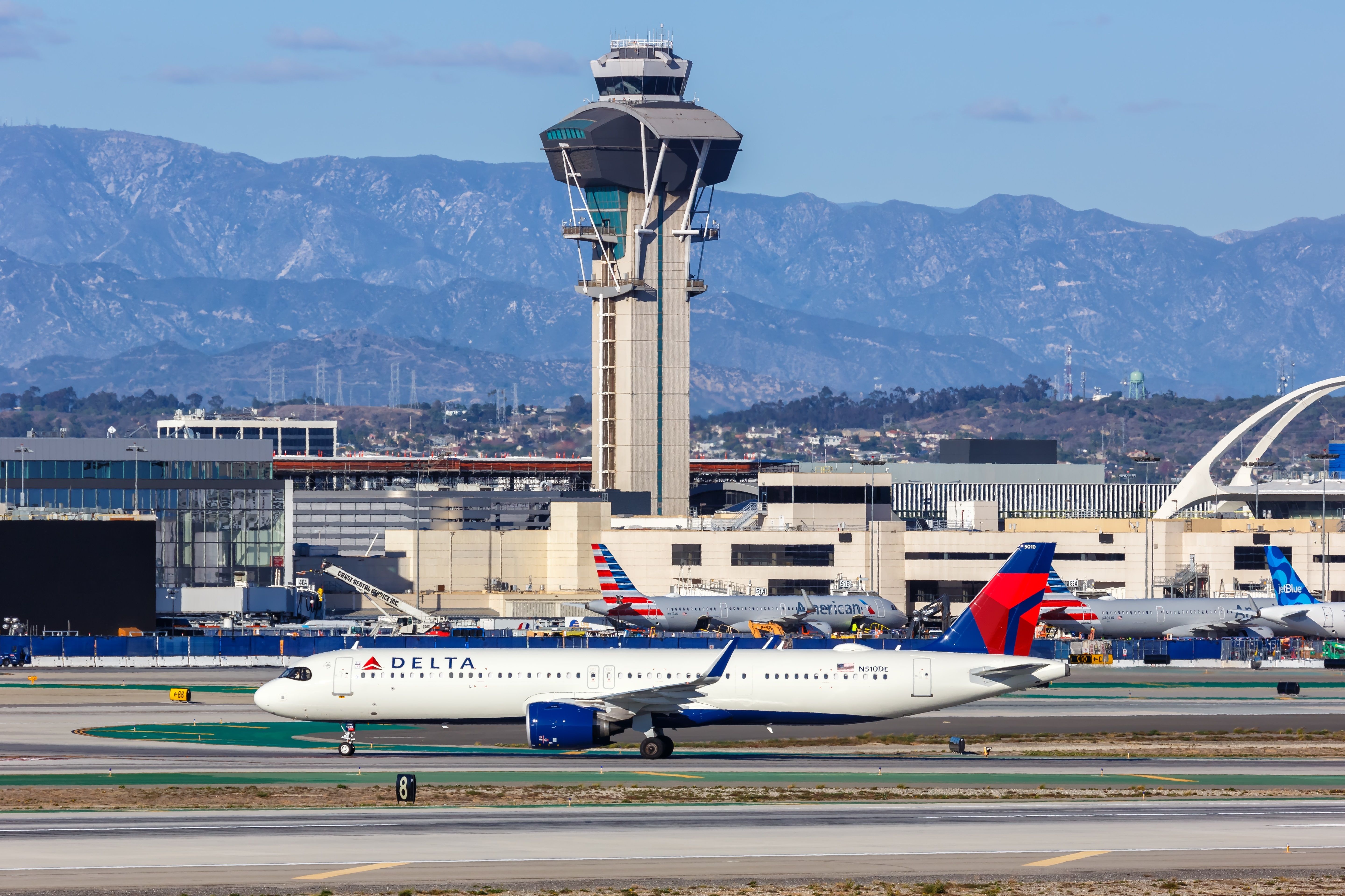 Delta A321Neo洛杉磯