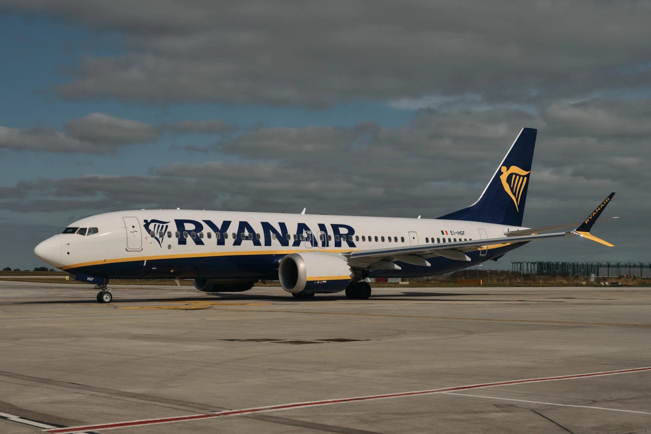 Ryanair Boeing 737 MAX Parked