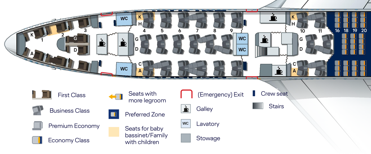 The Boeing 747-8 Seat Map At Lufthansa: Which Seats Are Best?