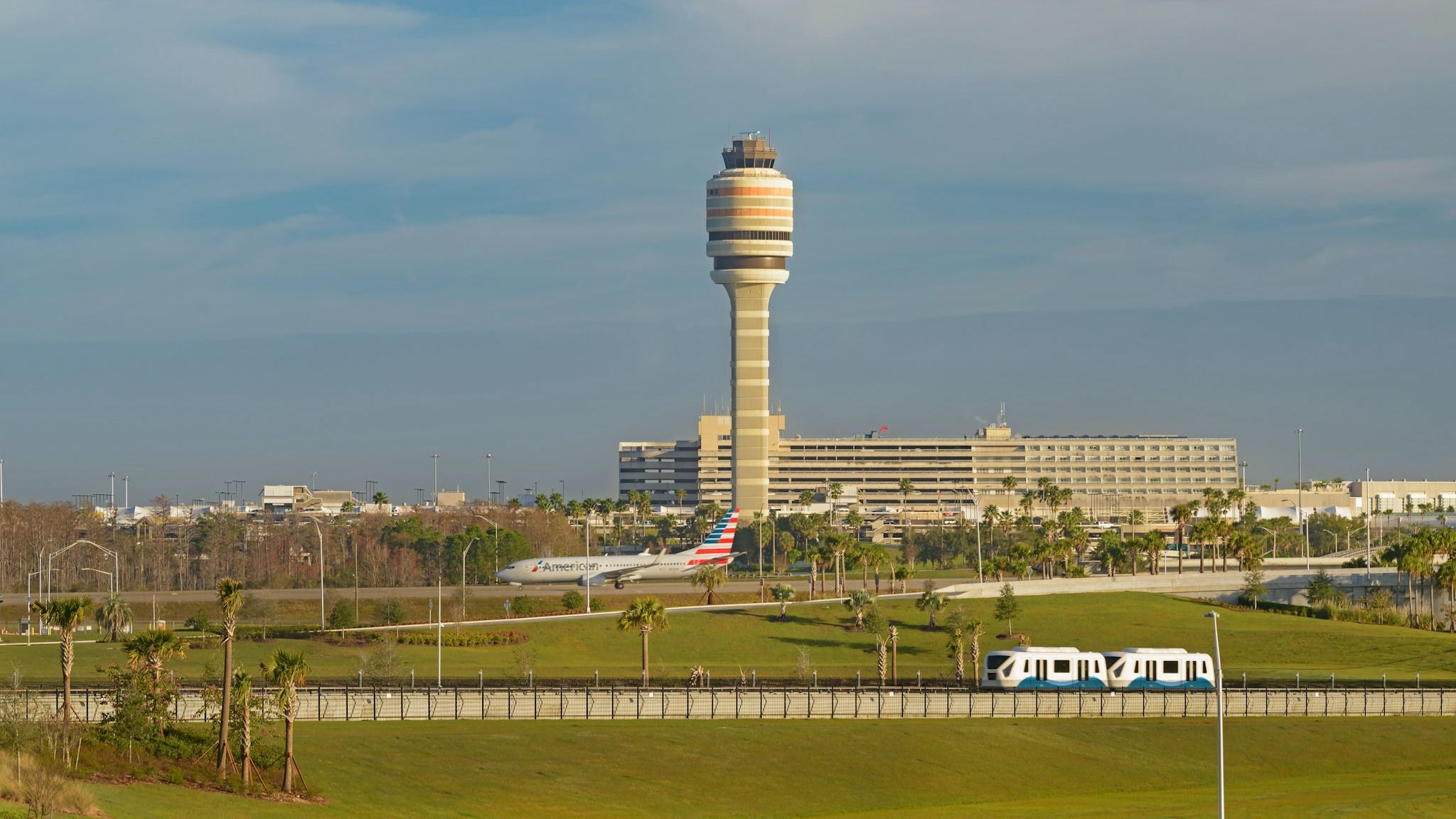 Orlando International Airport ATC tower.