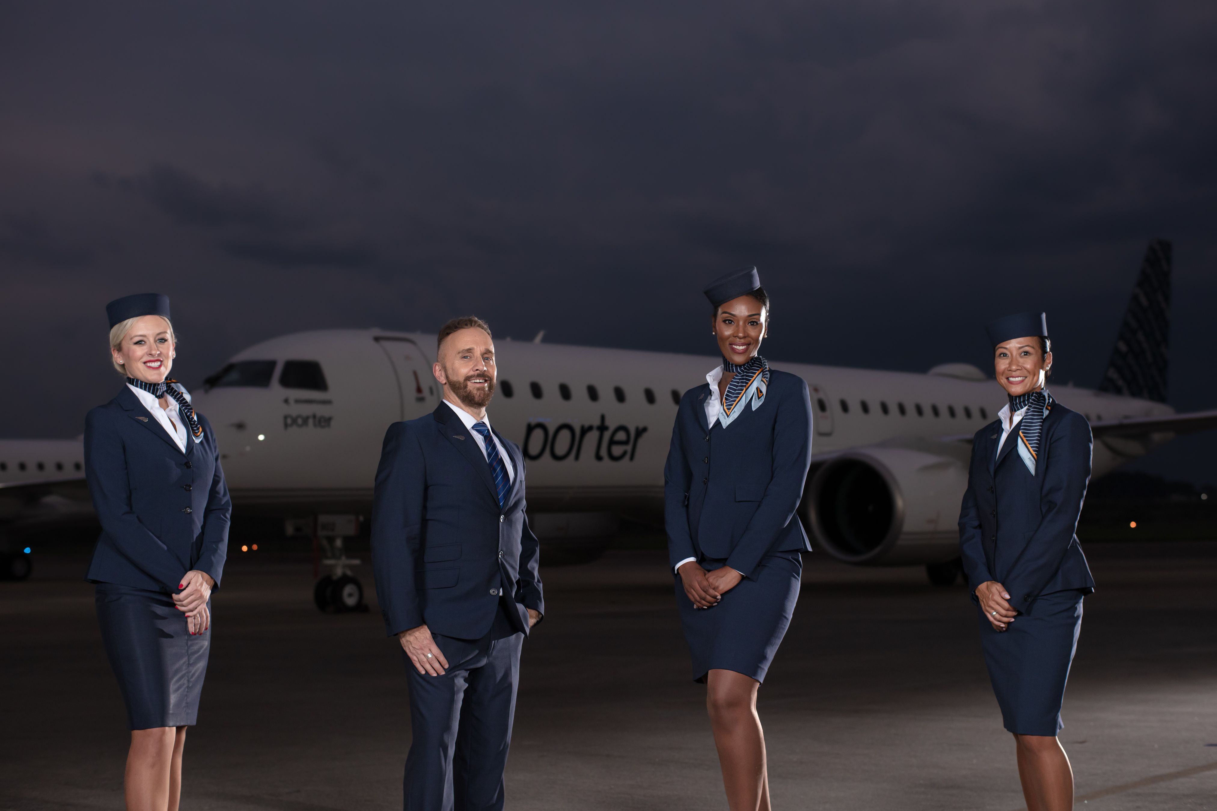 Porter Airlines crew E195-E2.