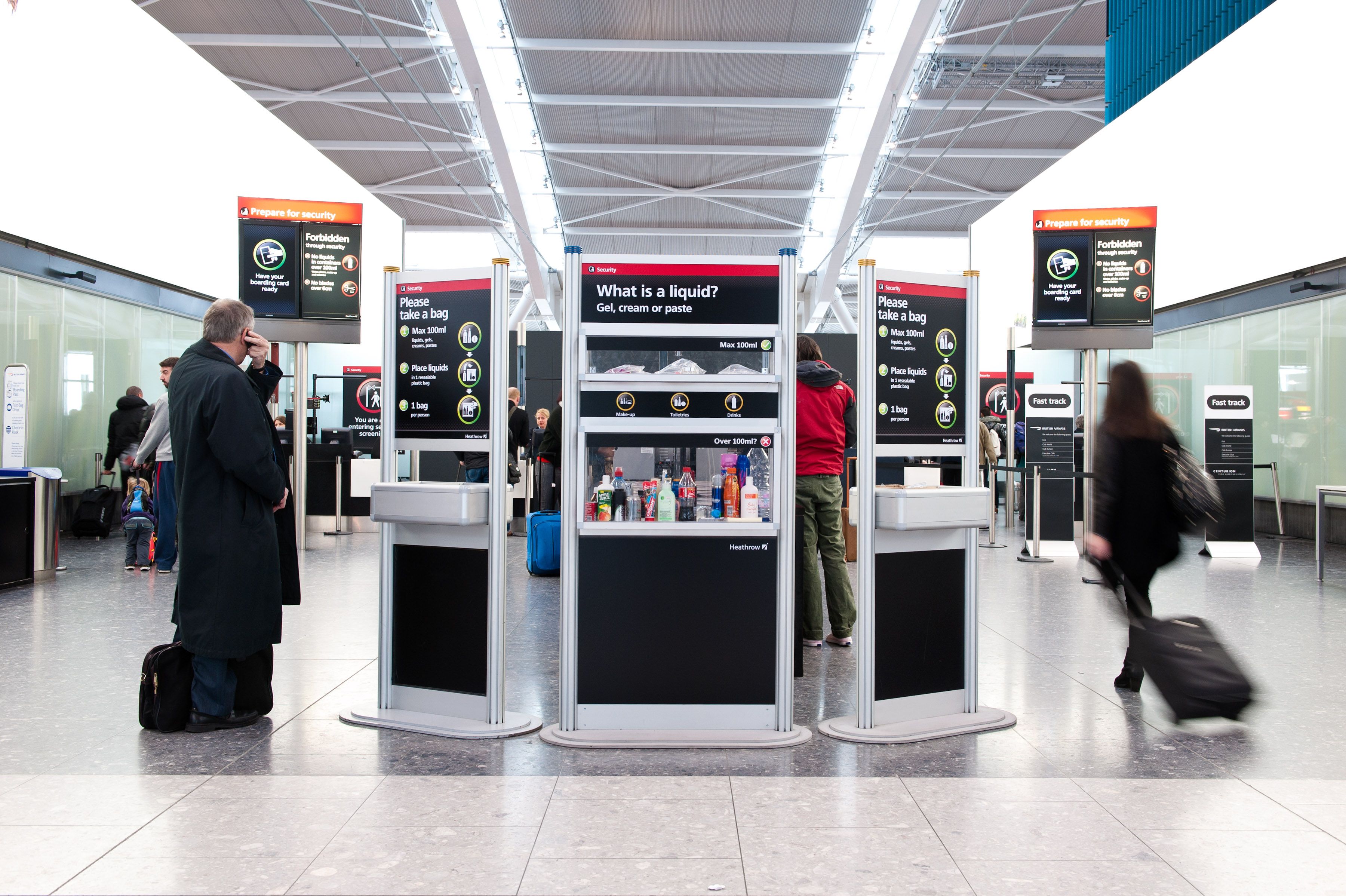 Heathrow security