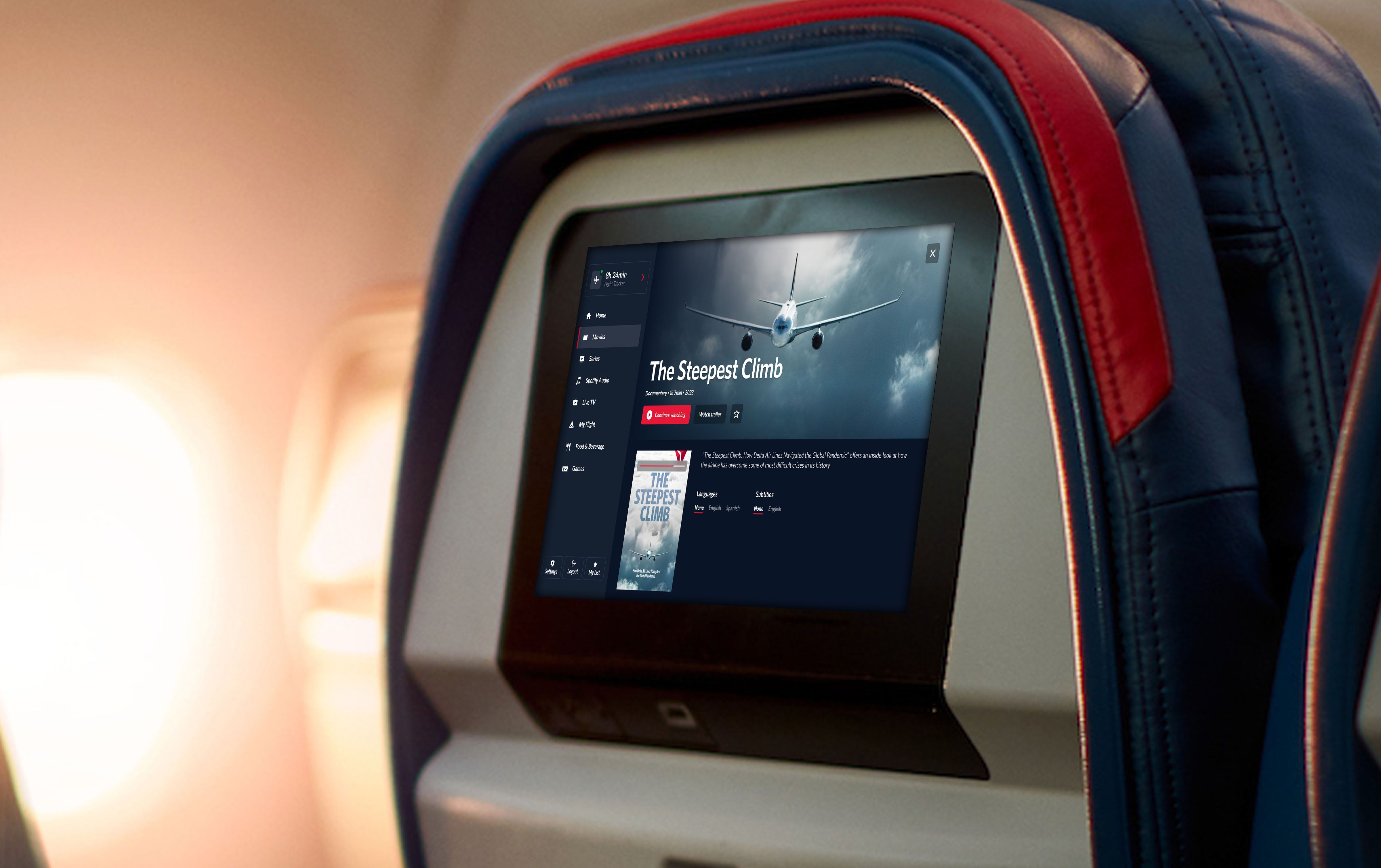 Delta Is Testing Its New Inflight Entertainment System On Its Airbus  A321ceos