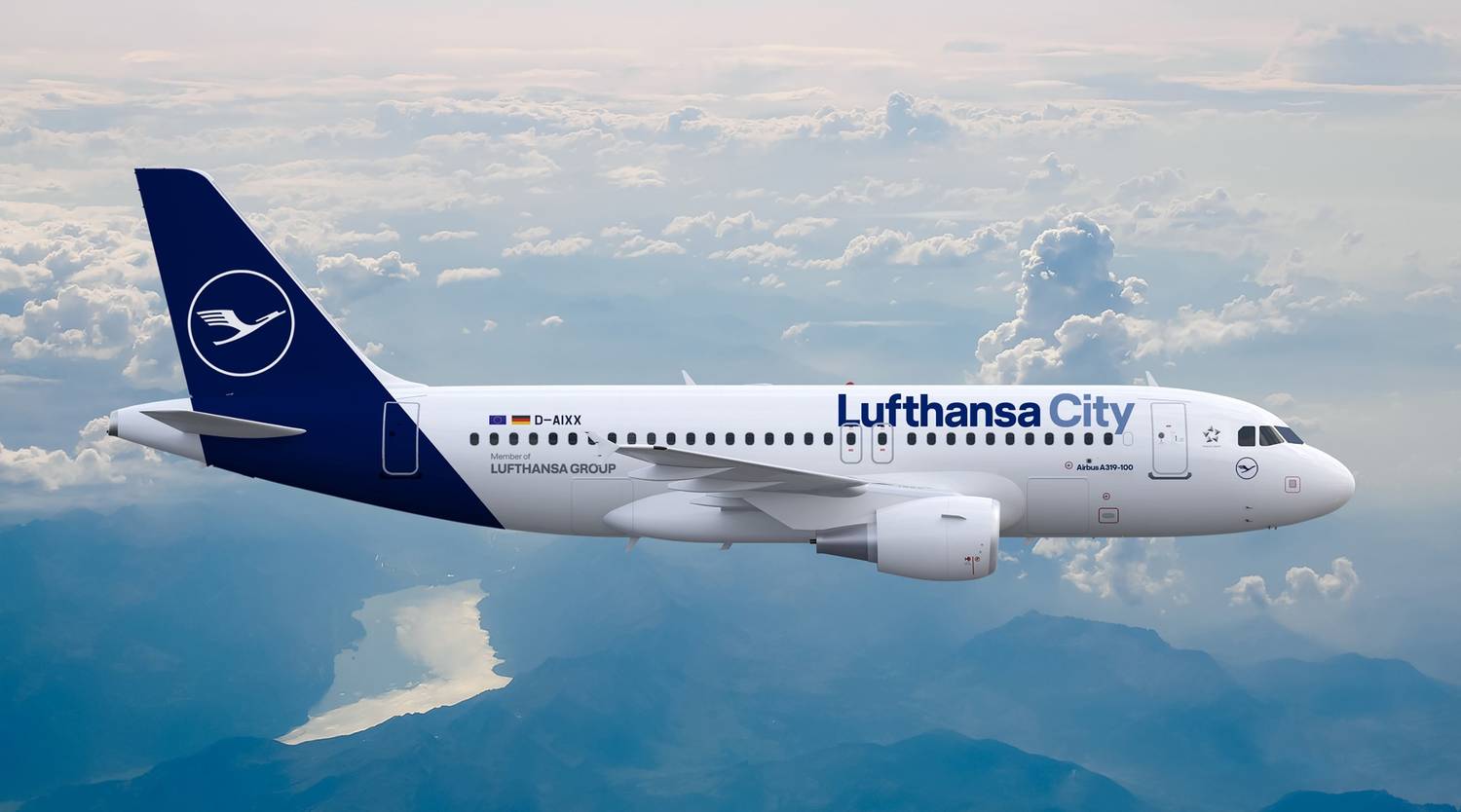 Lufthansa City Airlines Airbus A319 Rendering