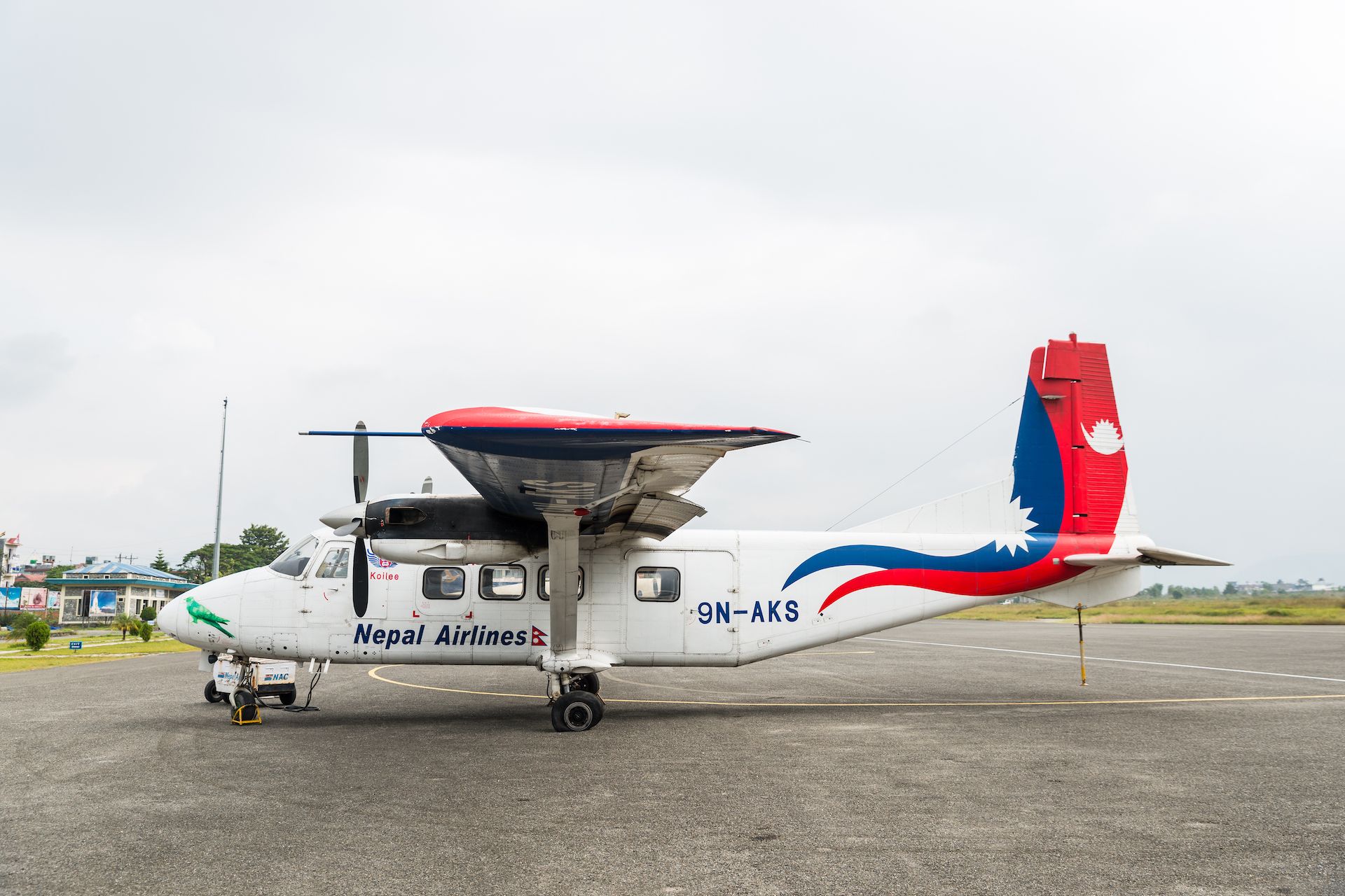 A Nepal Airlines Harbin Y-12 E aircraft