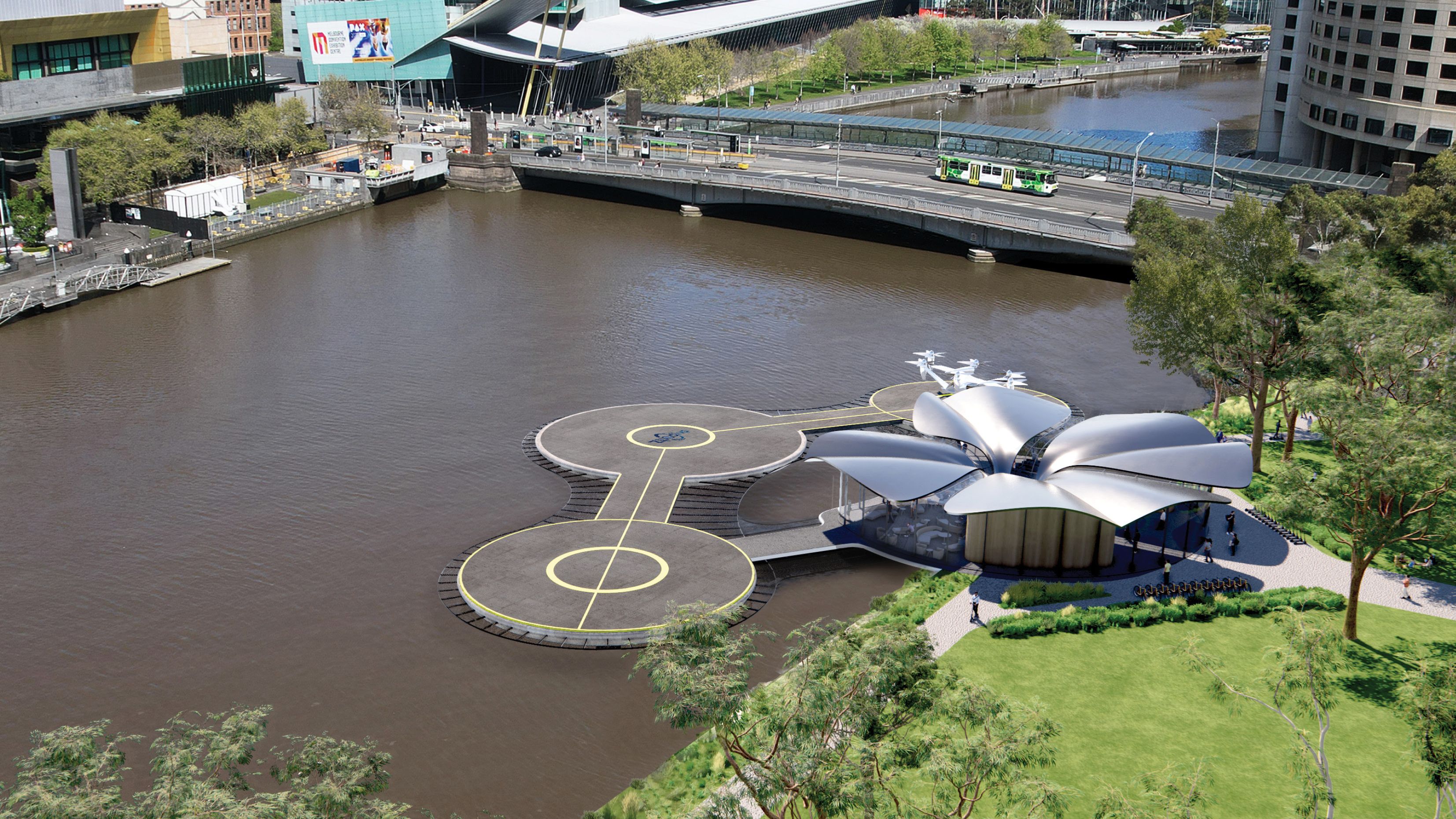 Skyportz Takes Aussie Vertiport To AIRTAXI World Congress 2023