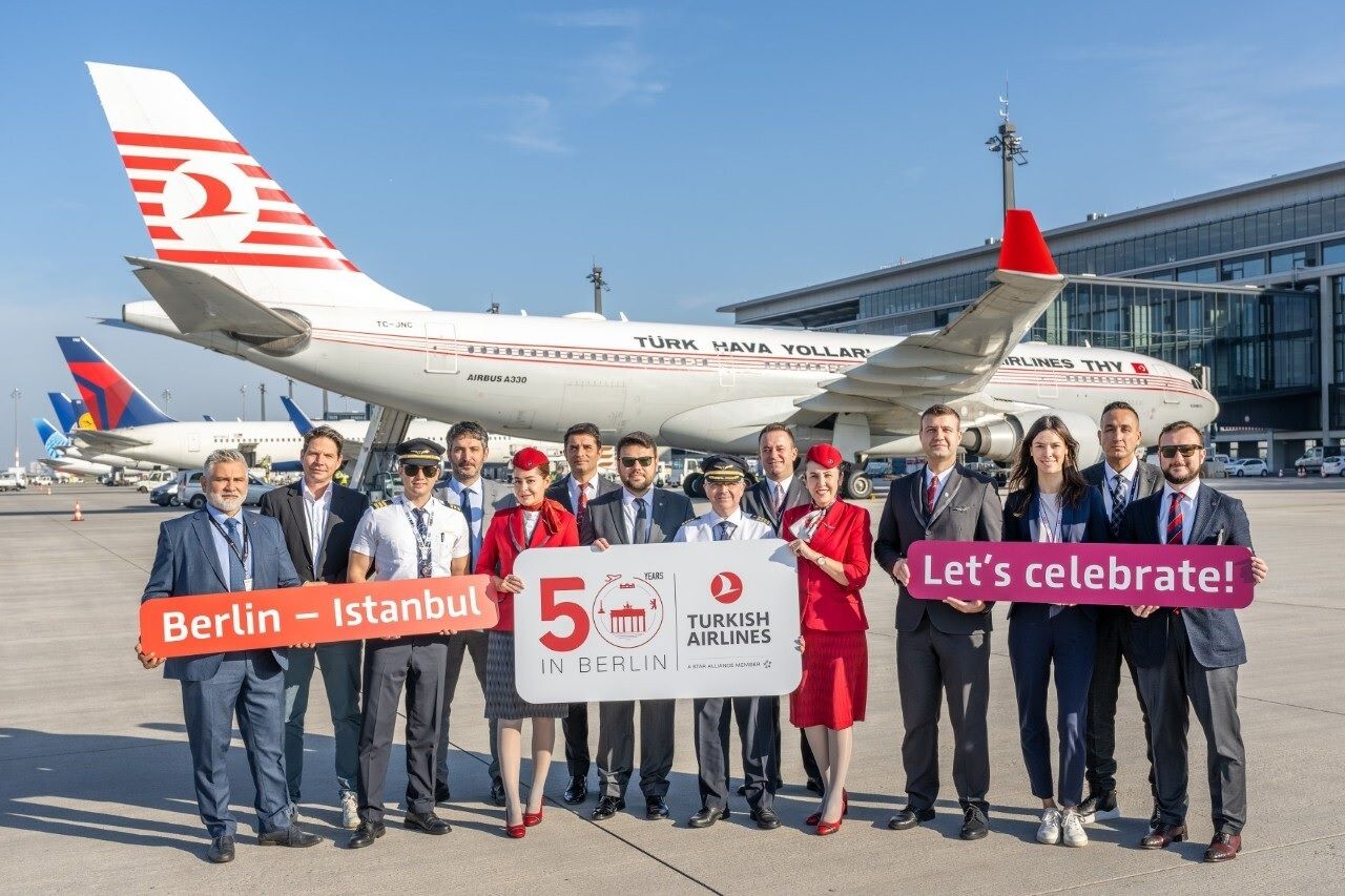 Turkish Airlines 50 years Berlin