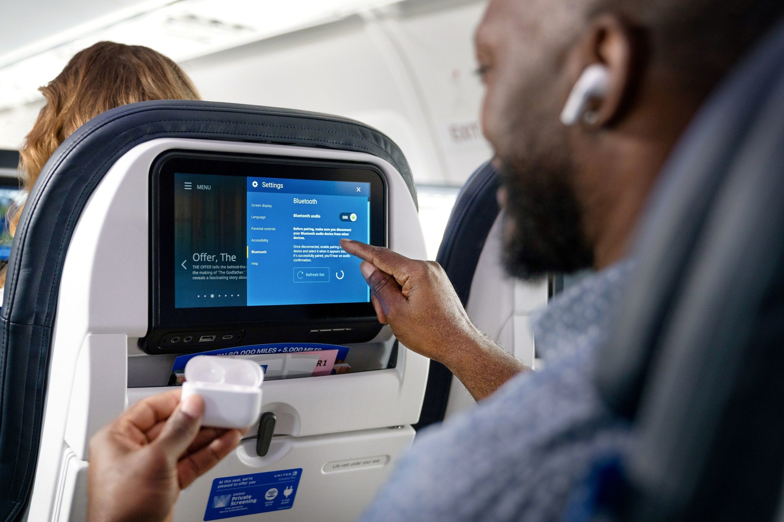 United Airlines Bluetooth Demo