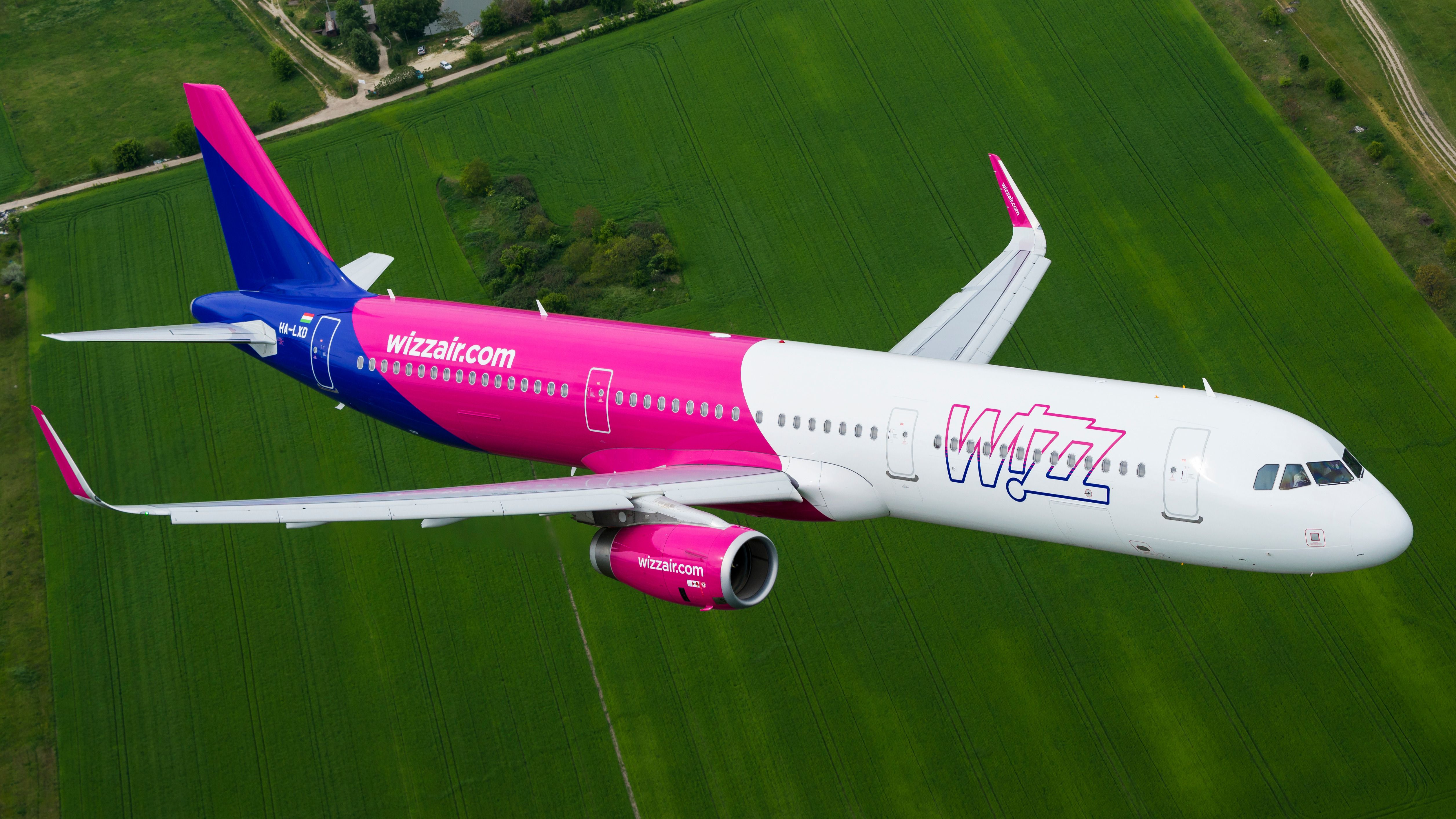 A Wizz Air A321