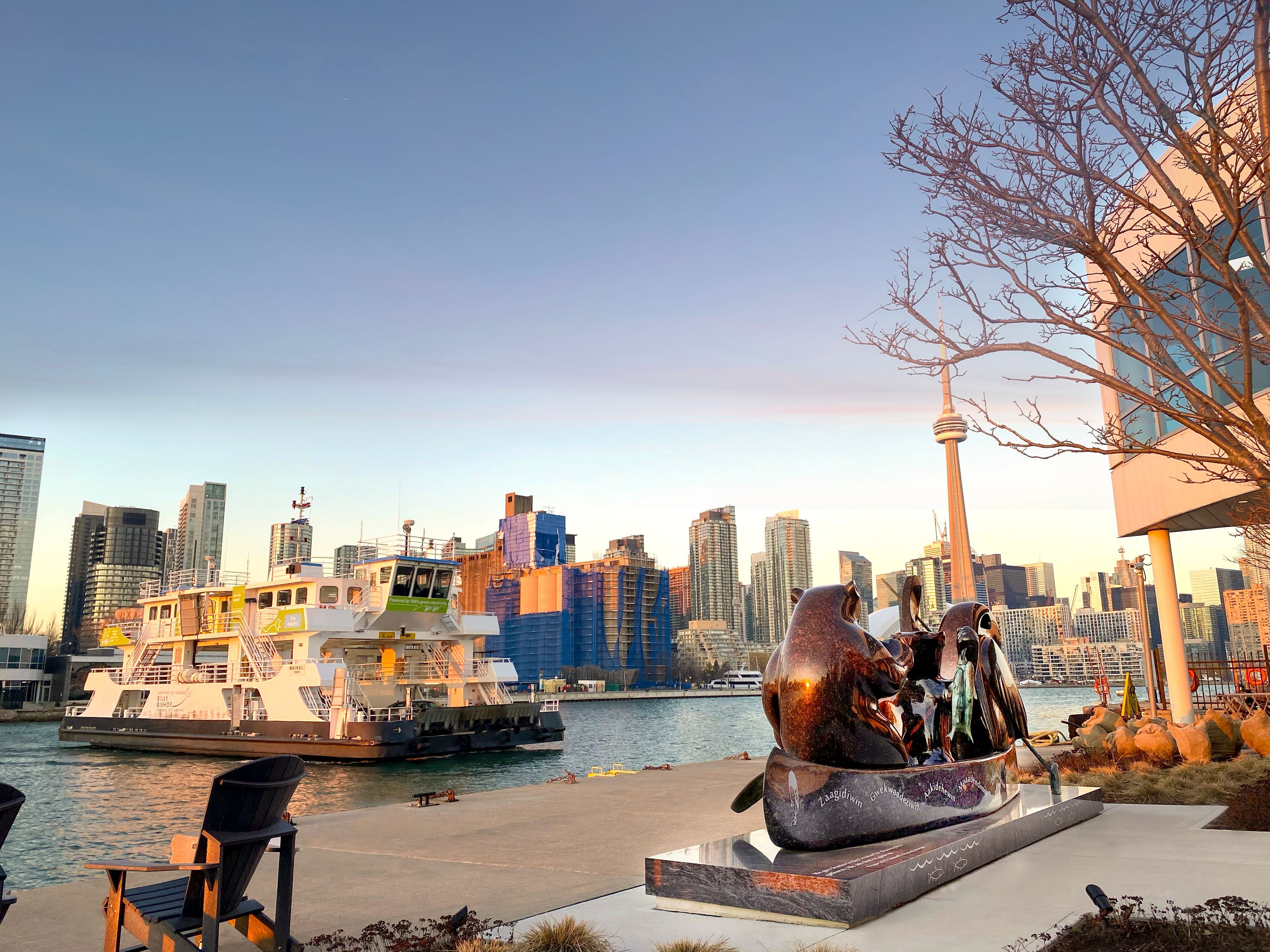 Billy Bishop Airport's electric ferries