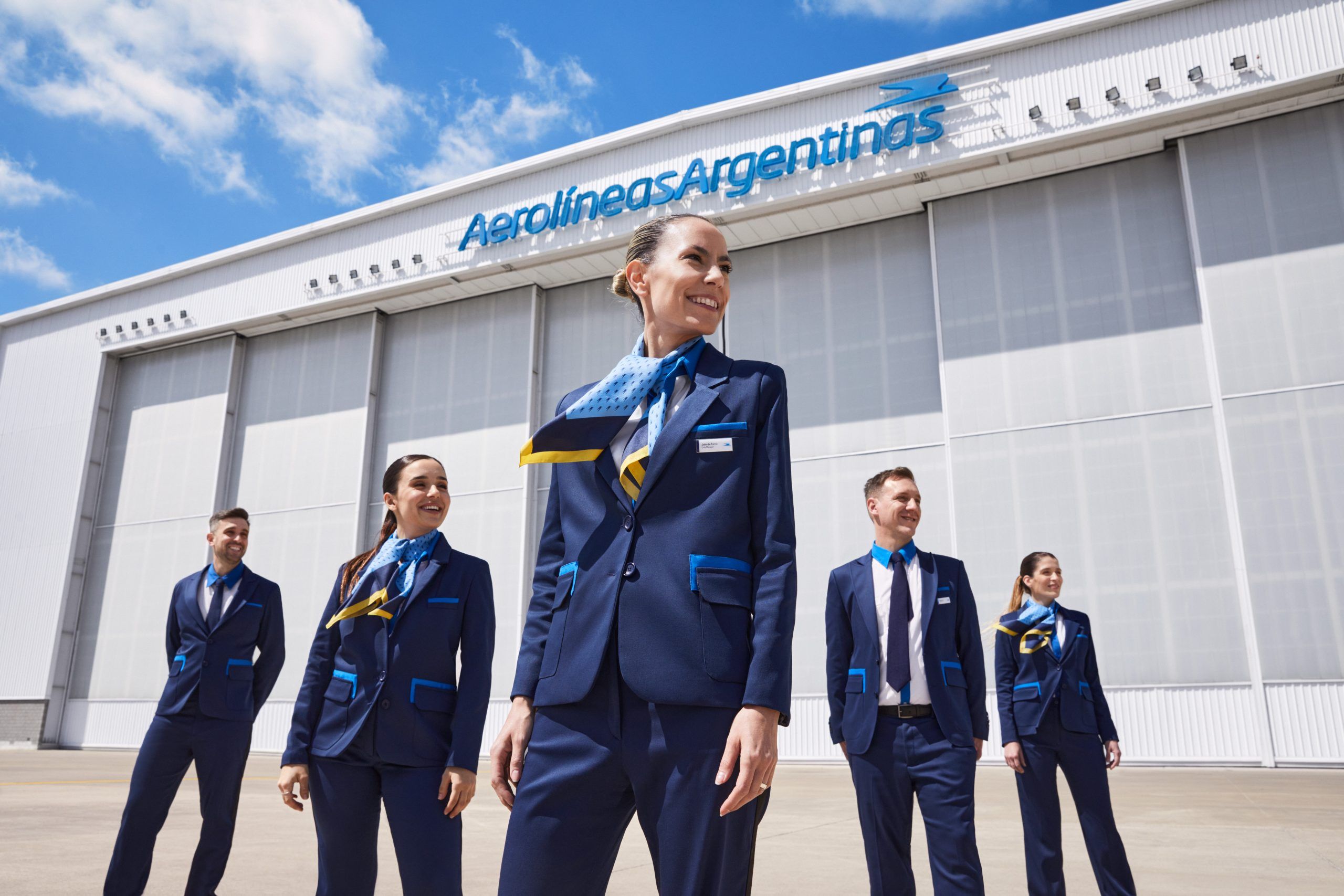 Aerolíneas Argentinas new uniform unviled Nov 6
