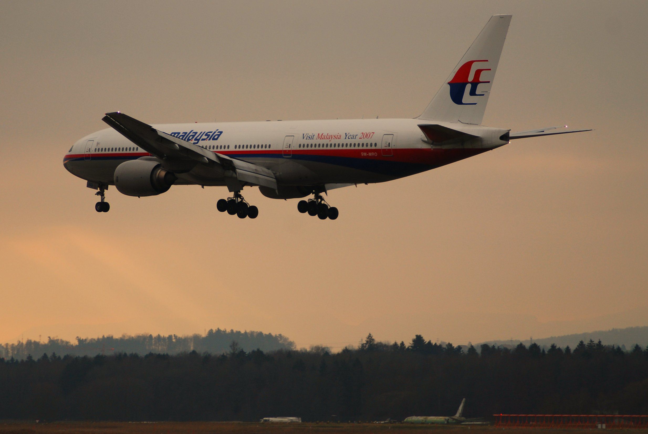 Malaysia Airlines' Boeing 777-200ER