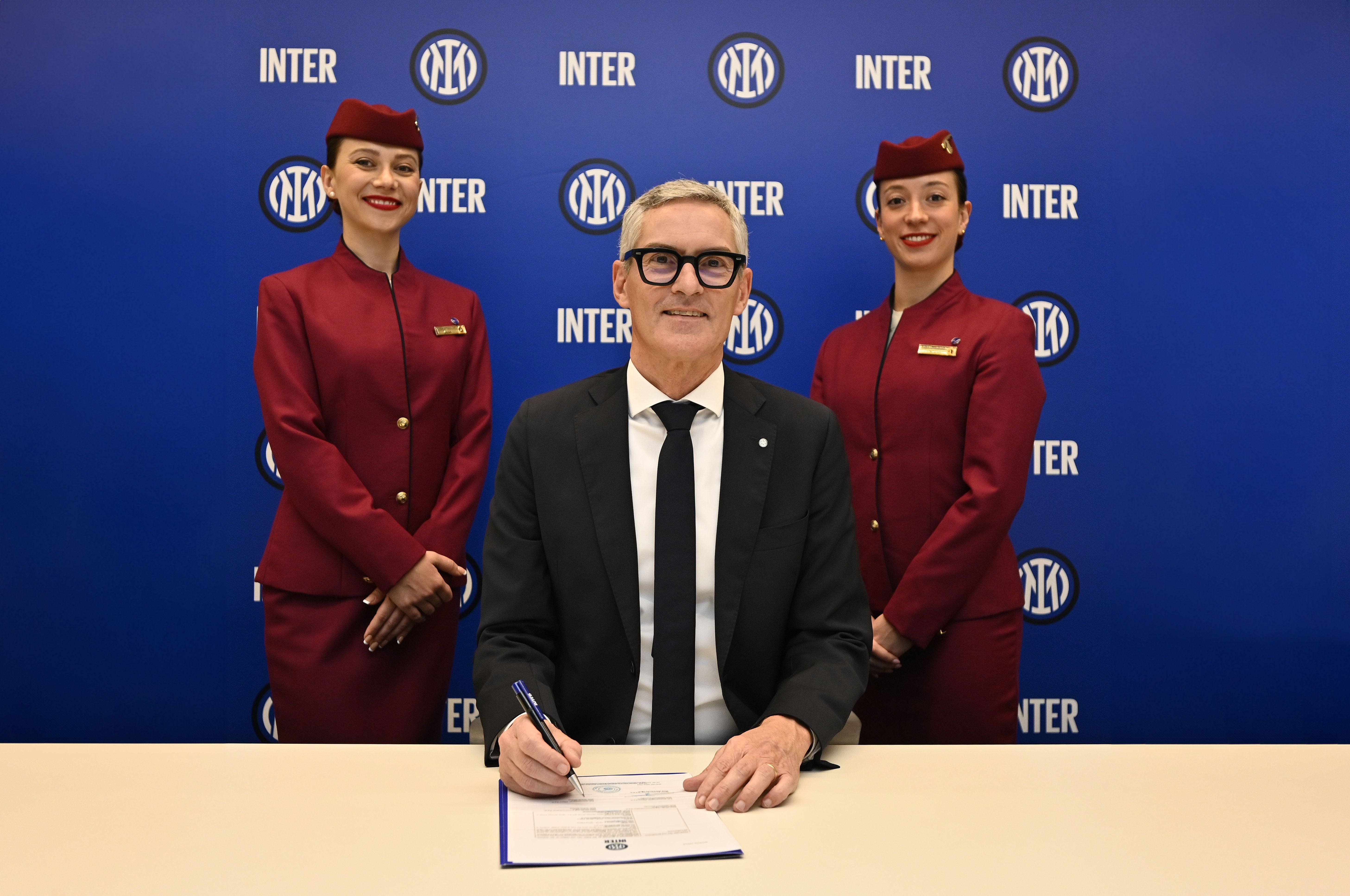 Qatar Airways and Inter Milan signed a new partnership.