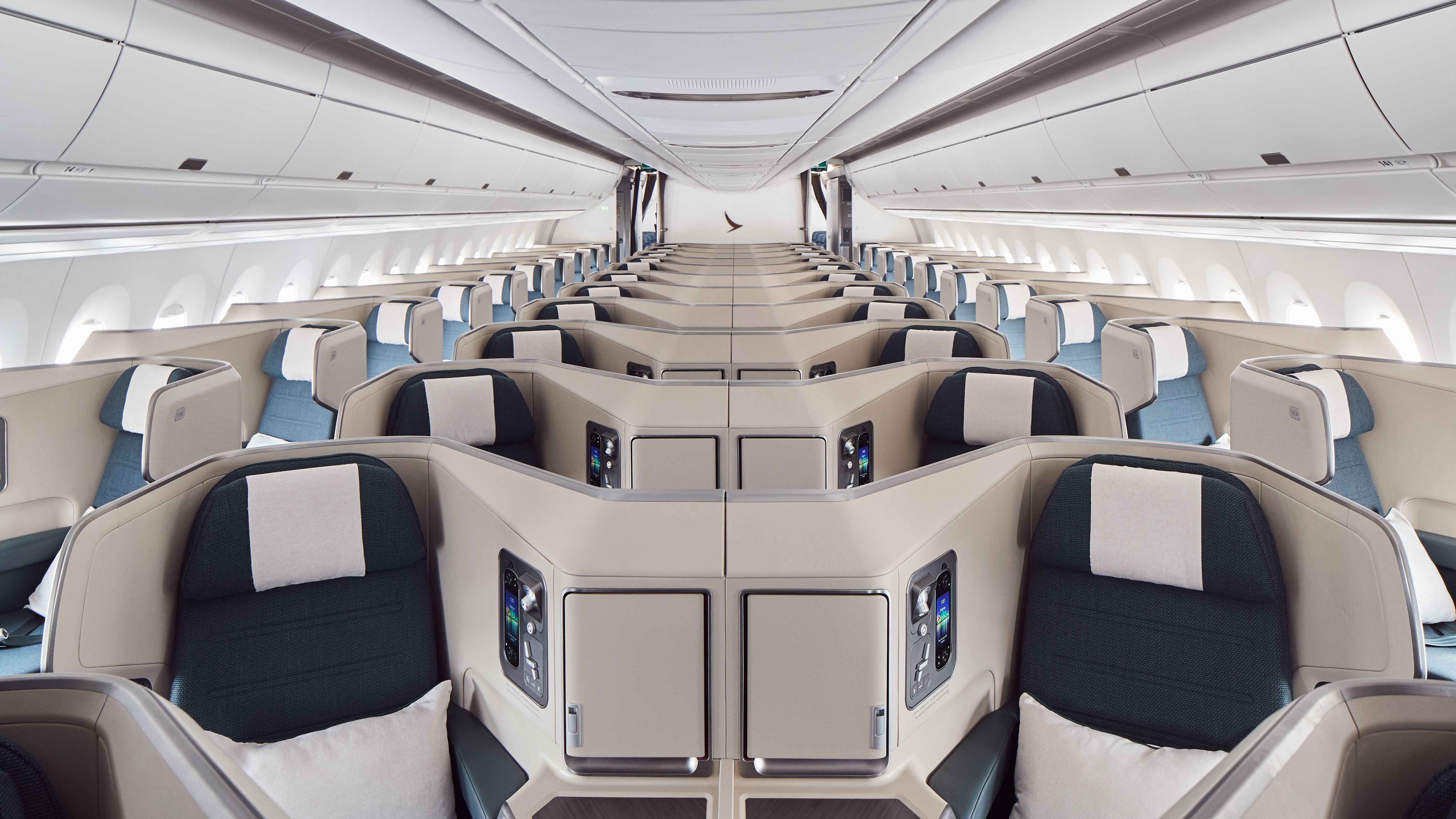 Cathay Pacific Airbus A350-1000 business class