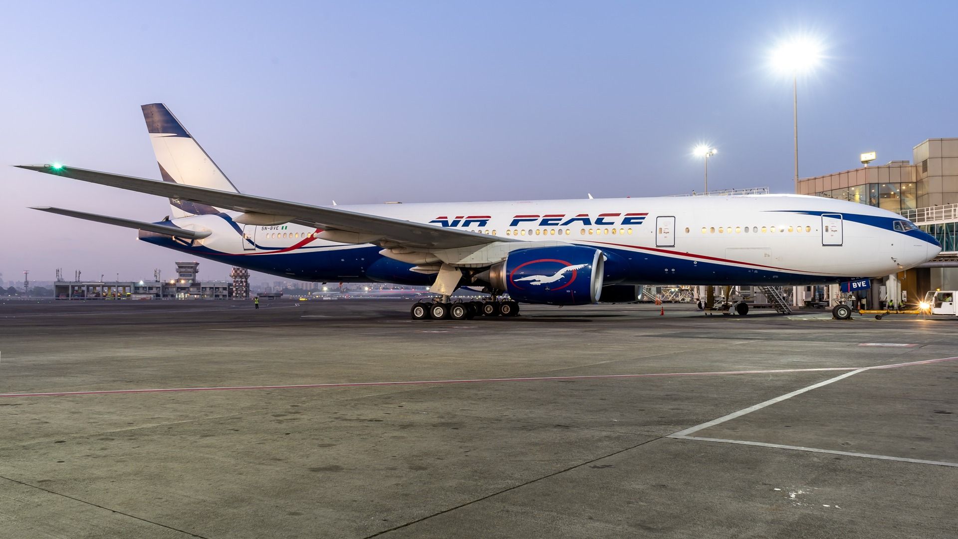 Air Peace Inaugurates Flights To London As Boeing 777 Lands At Gatwick