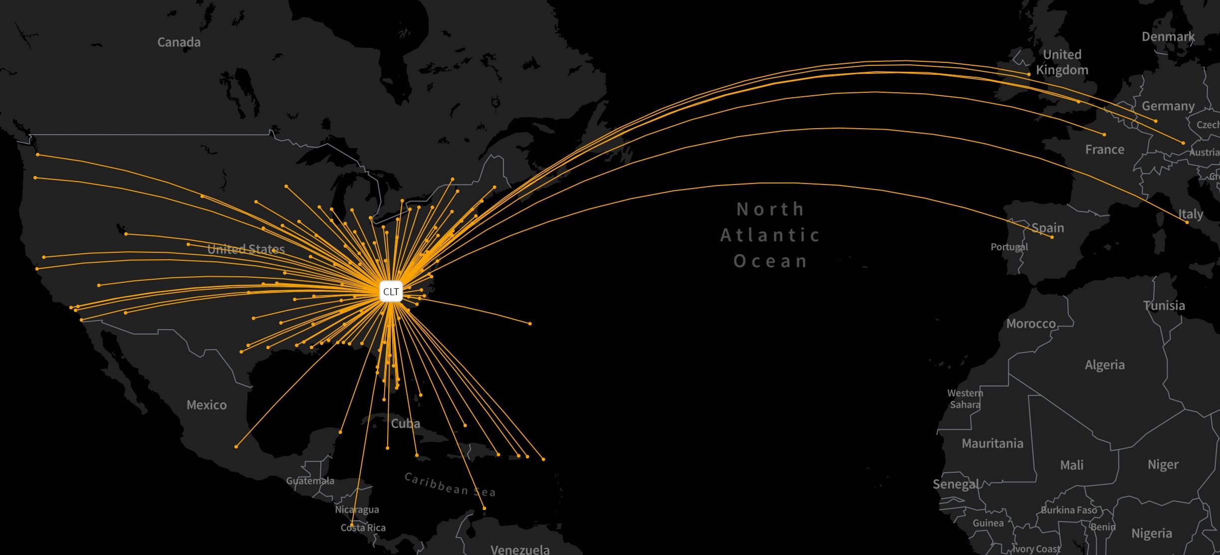 American's Charlotte network September 2023