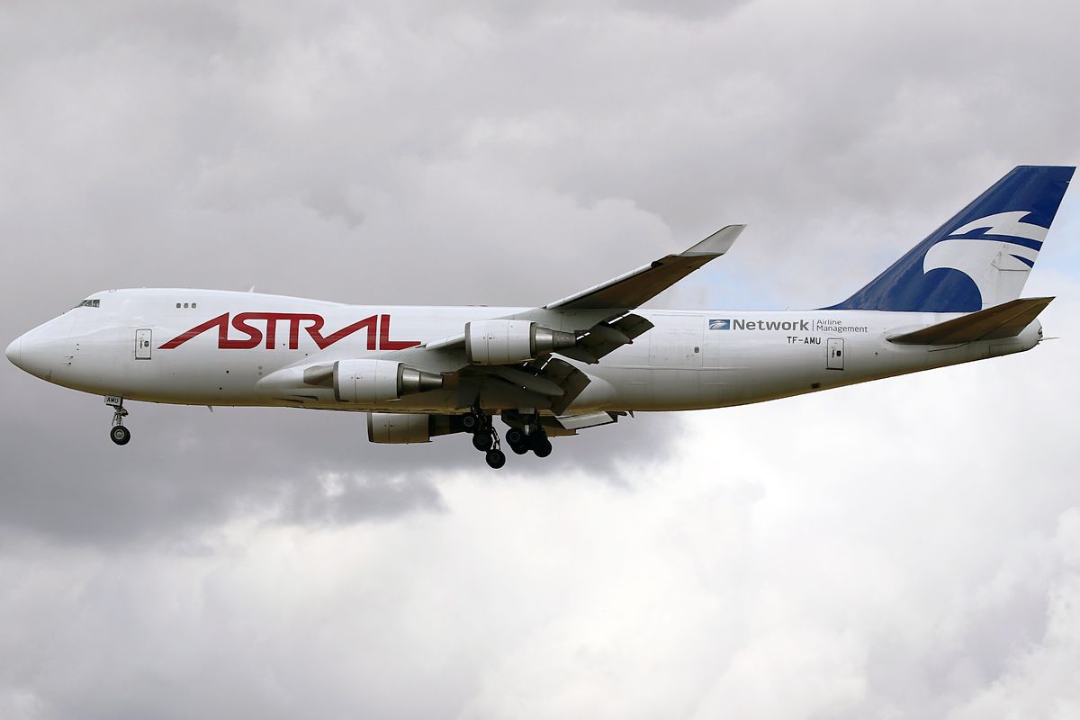 Astral Aviation Boeing 747 cargo aircraft