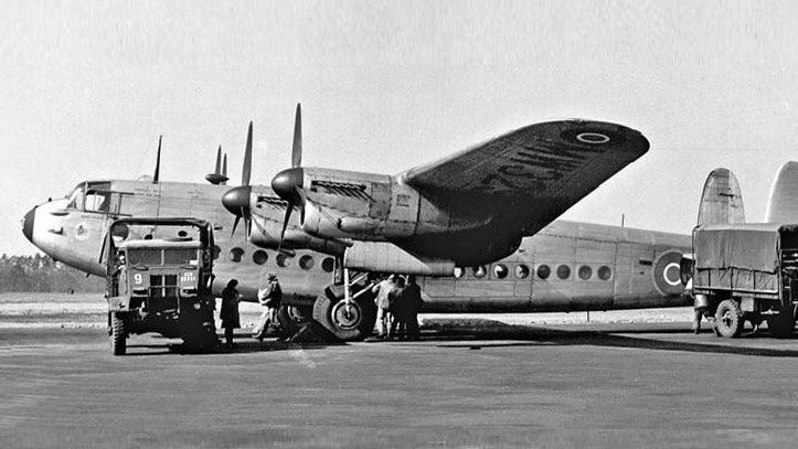 Avro York during the Berlin Airlift