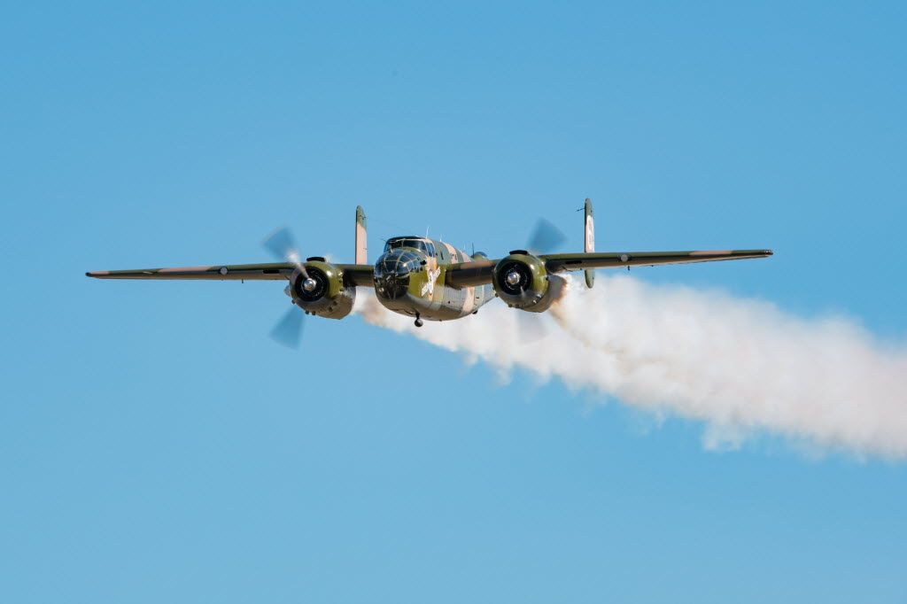 EAA's B-25 bomber Berlin Express