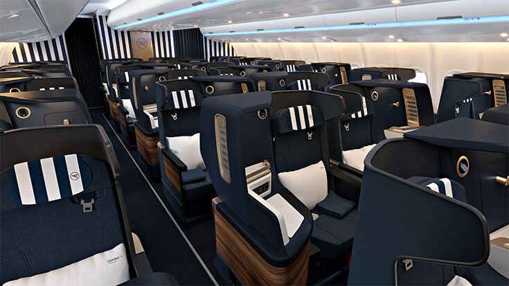 Condor Airlines Airbus A330neo business class. 