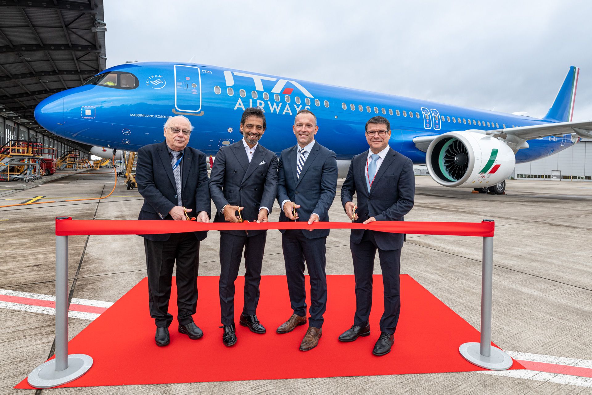 Delivery of ITA Airways first Airbus A321neo