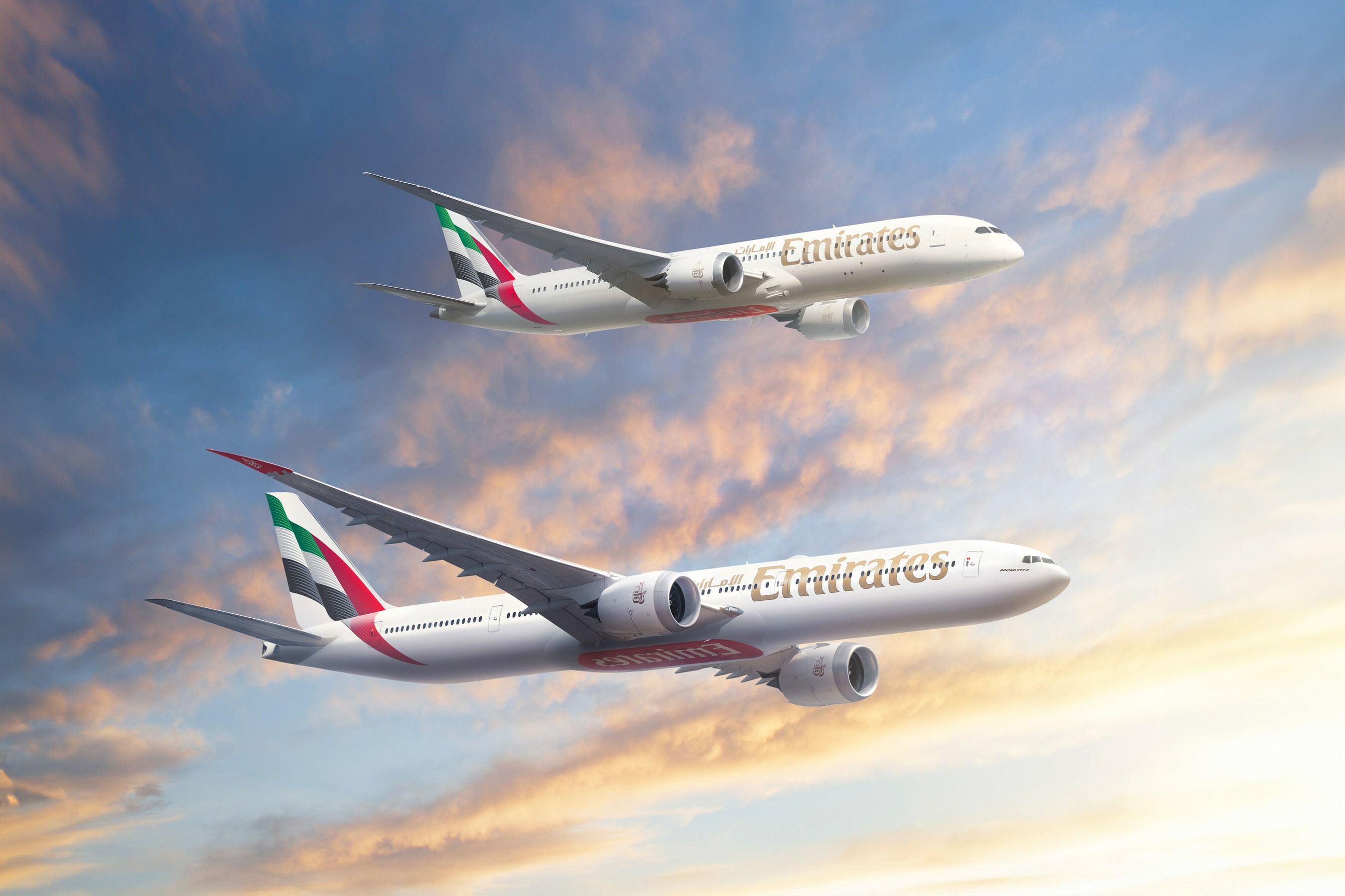 Emirates Boeing 777X and 787