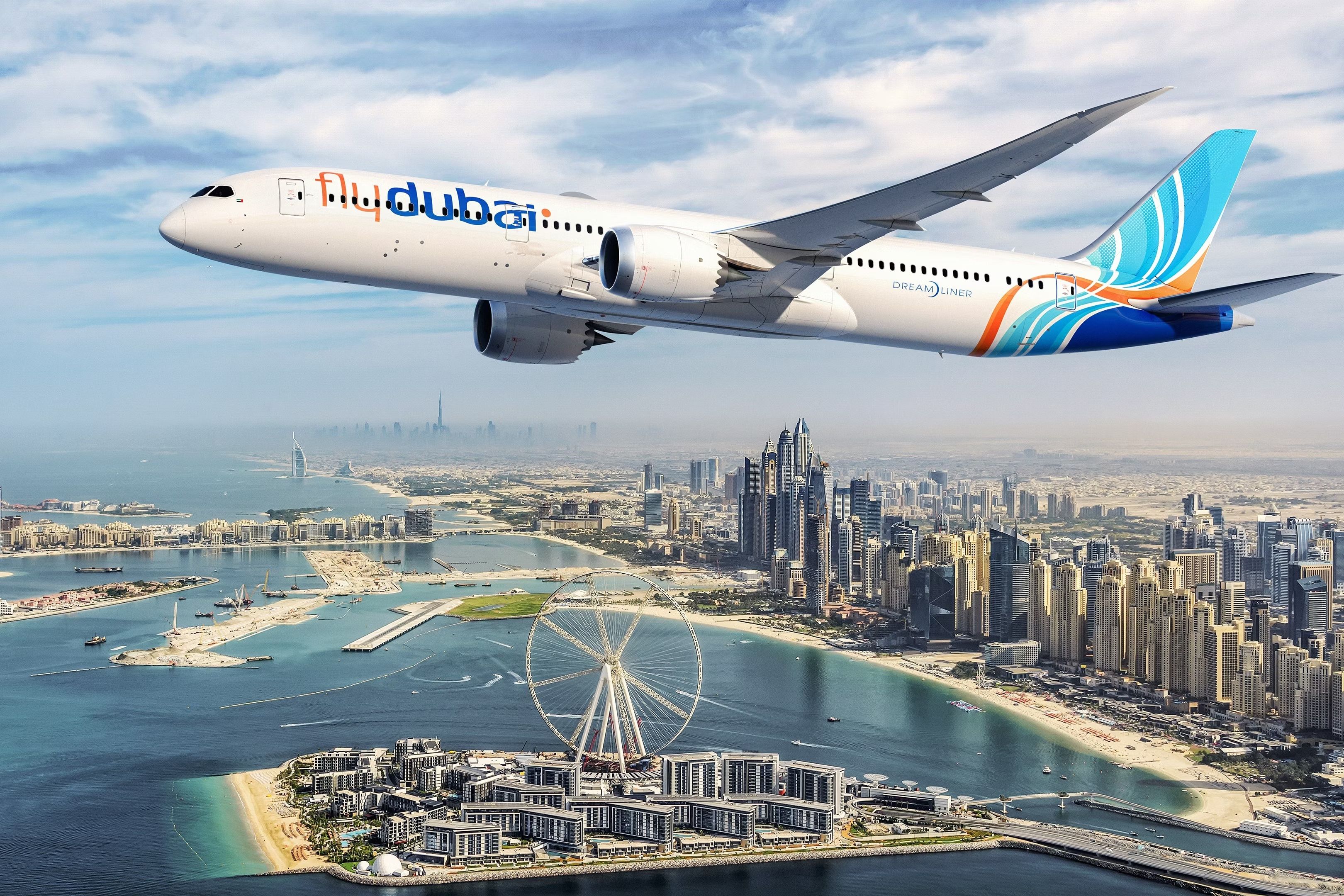 FlyDubai 787 Render